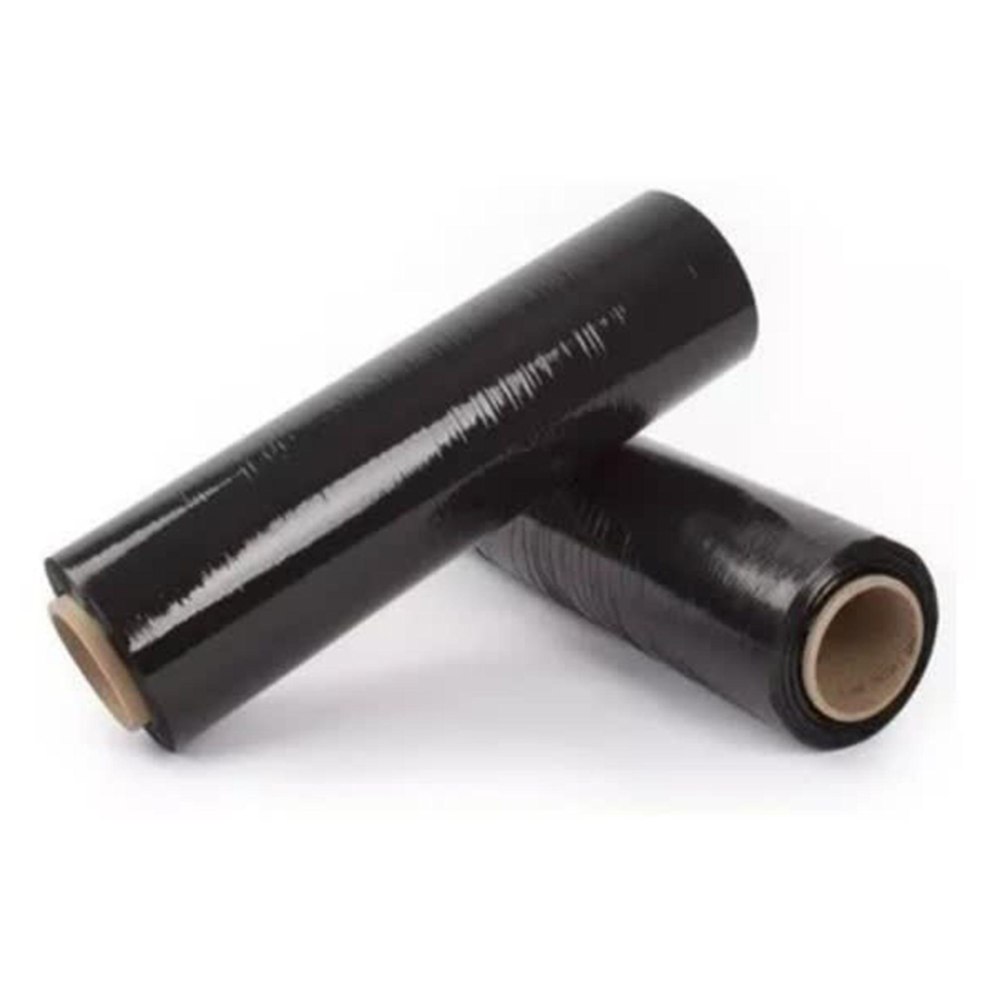 Film Stretch Negro 3kg 20 Micrones 50cm x 350m-4