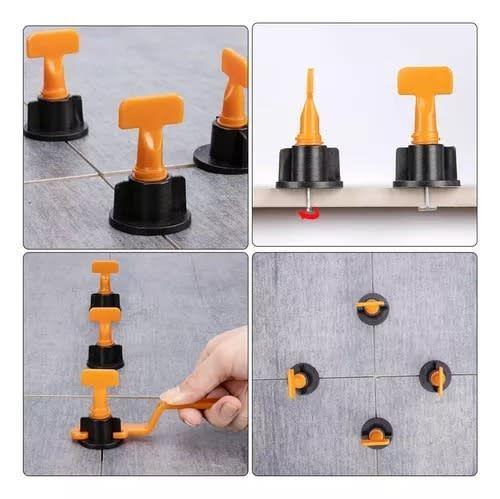 Kit Nivelador Ceramica Separadores Ceramica Reutilizable Pack 50 unidades-3