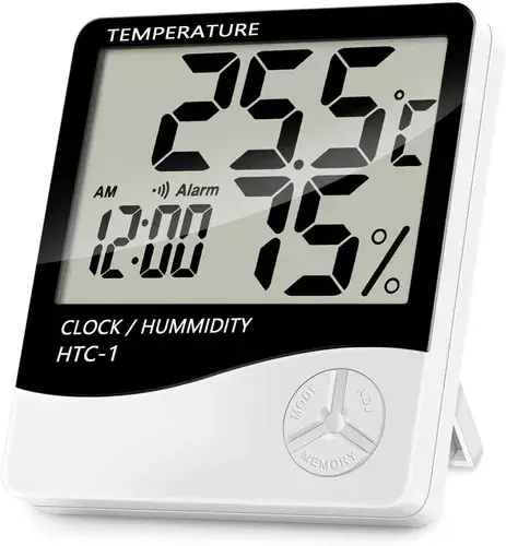 Reloj Termometro Digital - Temperatura - Humedad-1