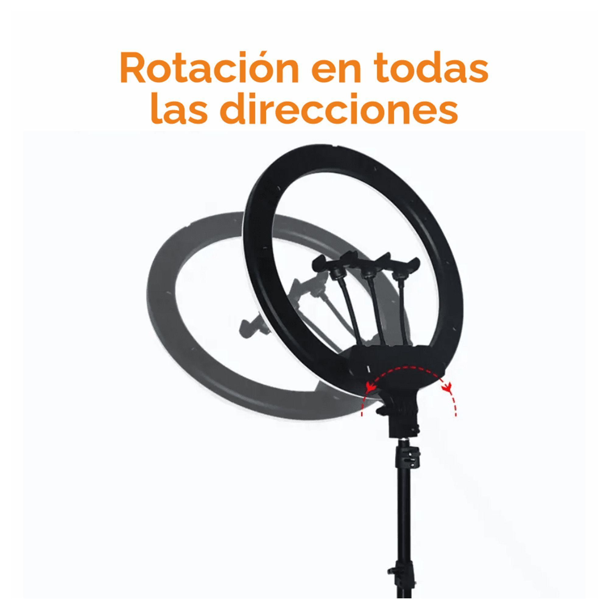 Aro de Luz LED 56 cm LJJ-56 con Trípode Profesional-7