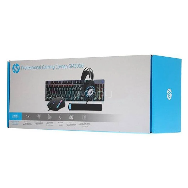 COMBO PROFESIONAL GAMING HP GM3000-1