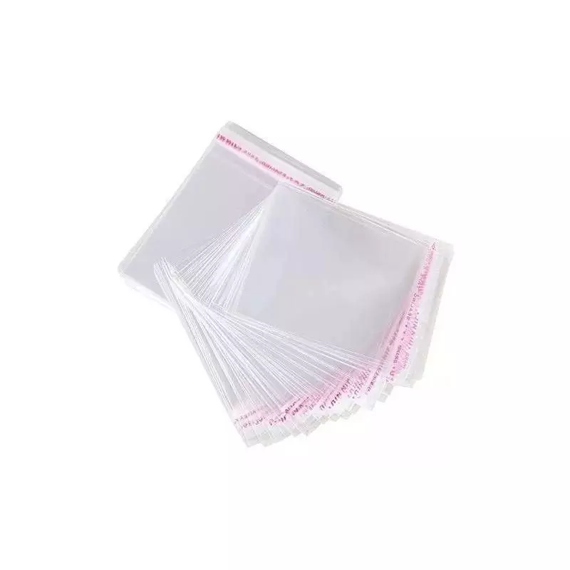Bolsa Transparente 25x30 cm con Sellado Adhesivo-0