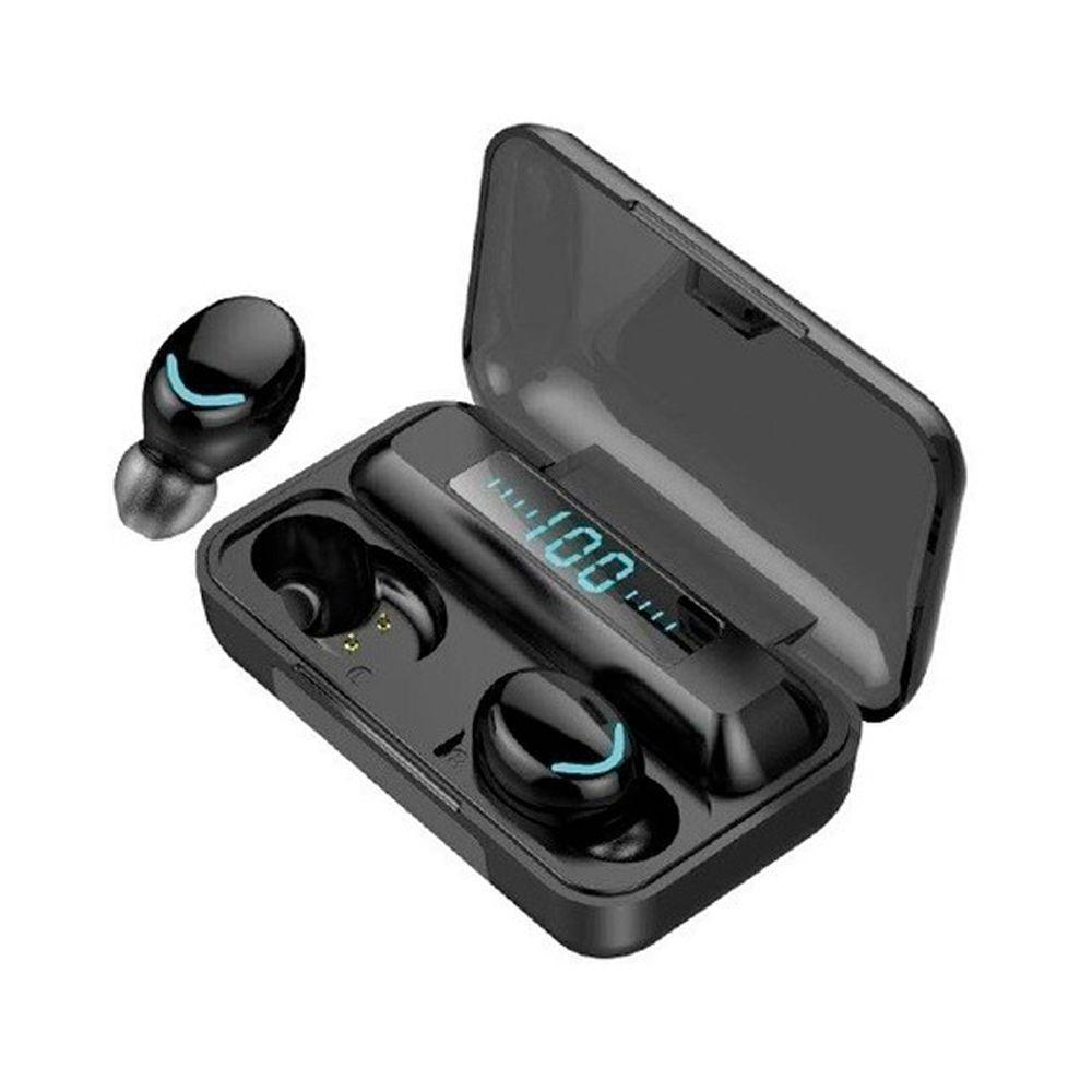 AUDIFONOS BT 5.0 MANOS LIBRES, TOUCH POWER BANK AUDIOPRO AP02037BK-0