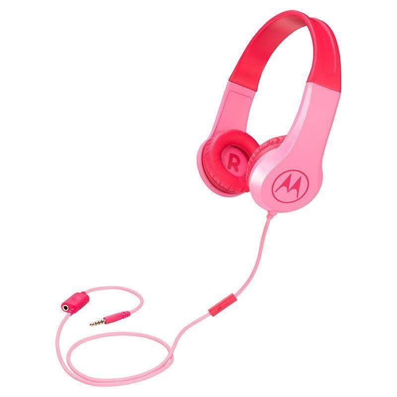 AUDIFONO MANOS LIBRES MOTOROLA SQUADS 200 ROSADO-0