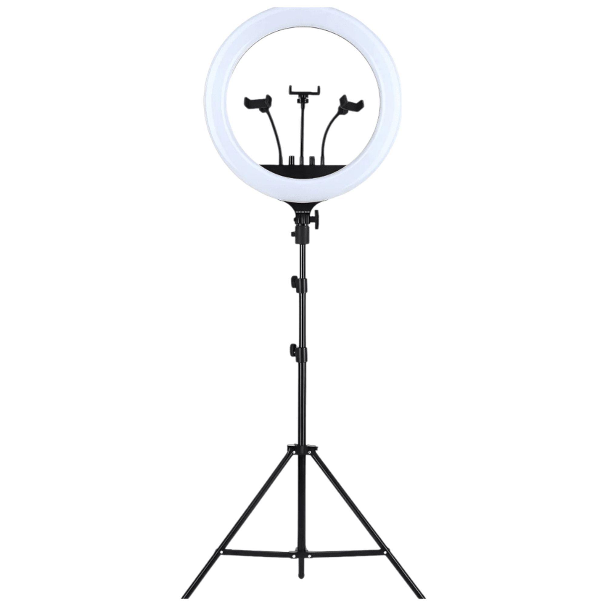 Aro de Luz 45 cm LJJ-45 con Trípode Profesional-0