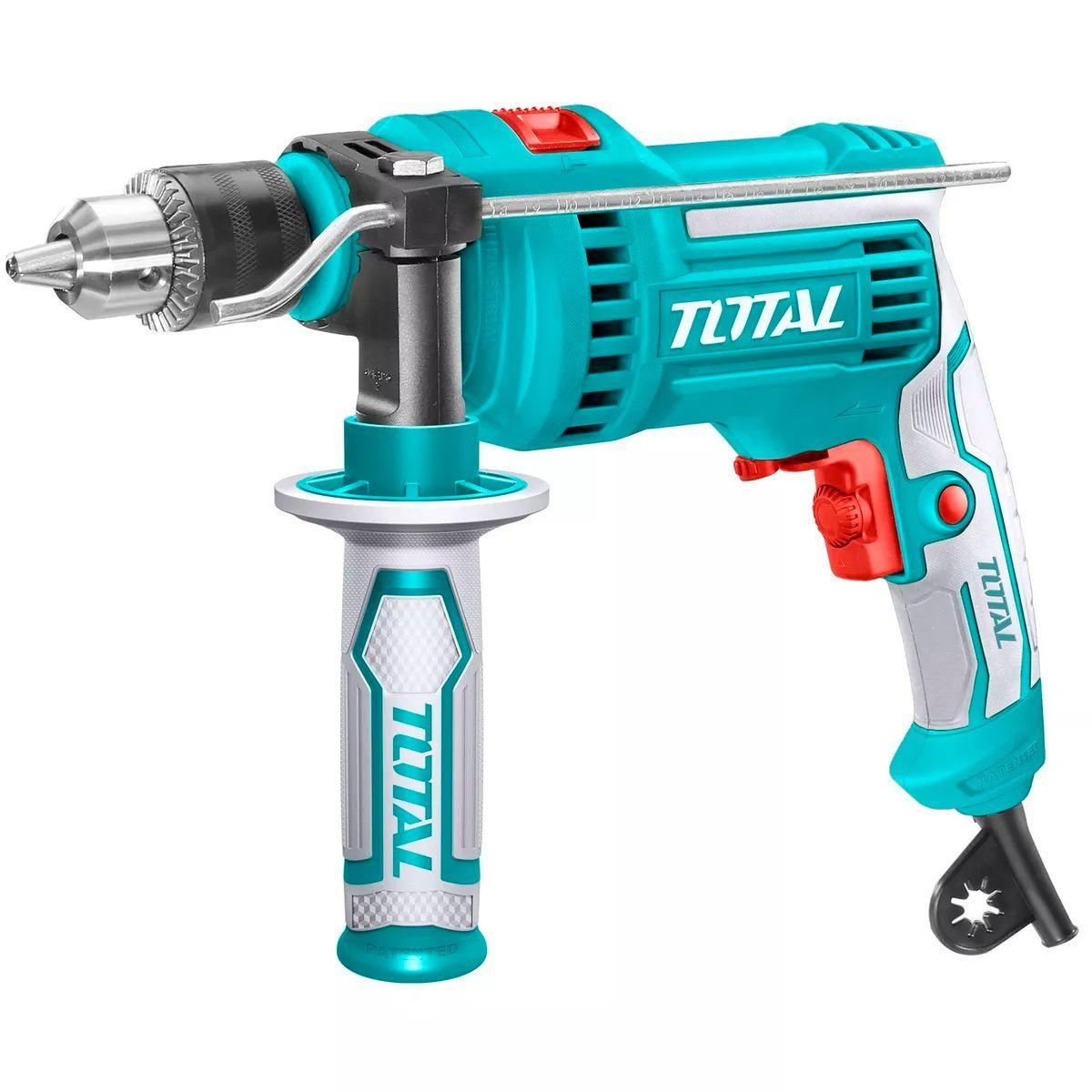 Taladro De Impacto Industrial 810w 1/2 (13mm) Total Color Turquesa-0