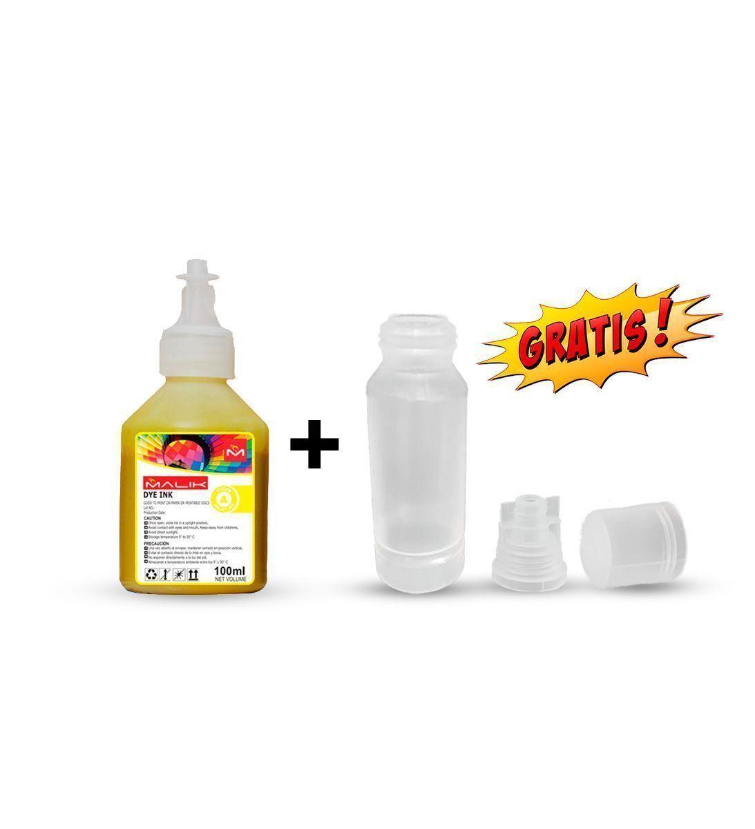 Tinta Amarillo 100ml Con Botella  para  E/tank L1250-0