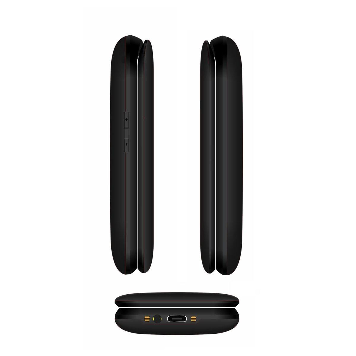 MLAB TELEFONO SENIOR SHELL 4G SOS 2,8" BLACK-2