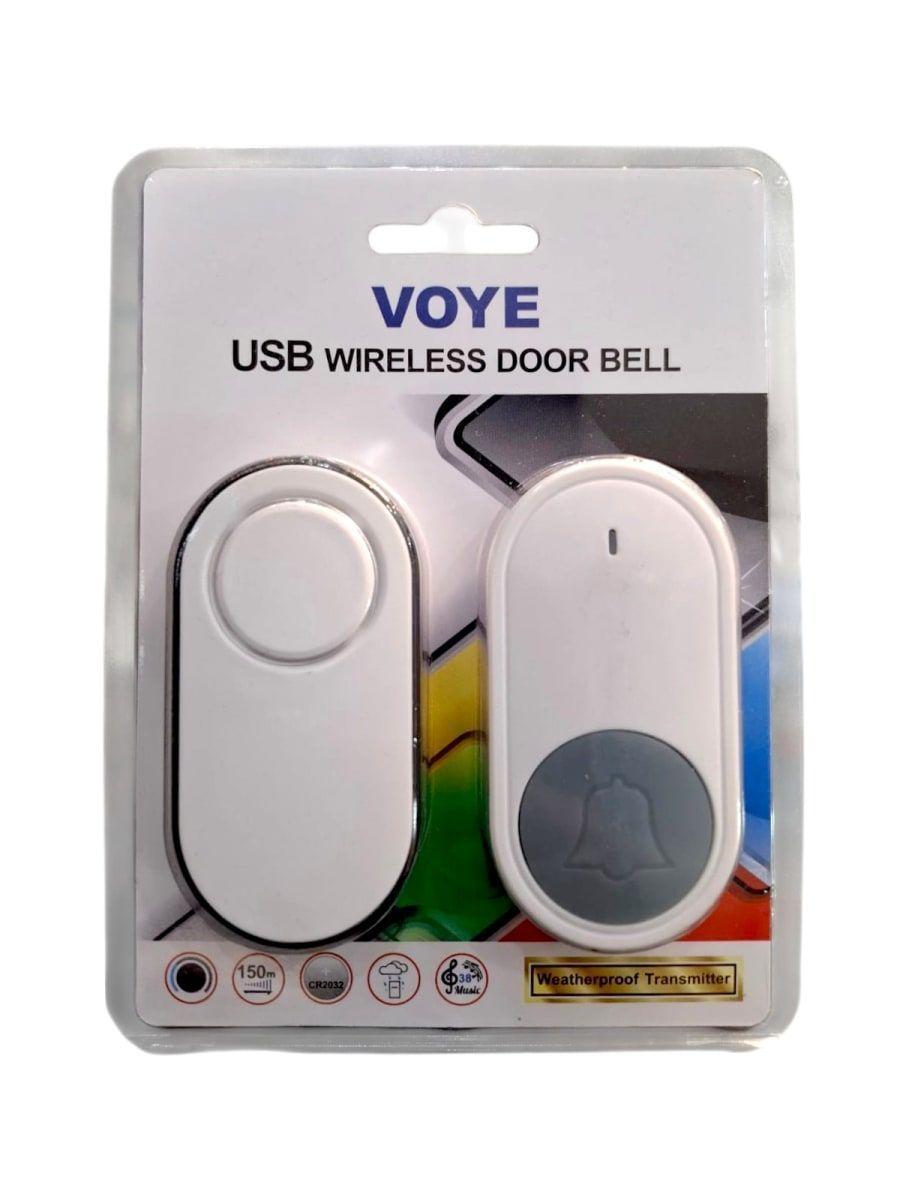 Voye - Timbre Recargable USB, Diseño Ultra Elegante-2