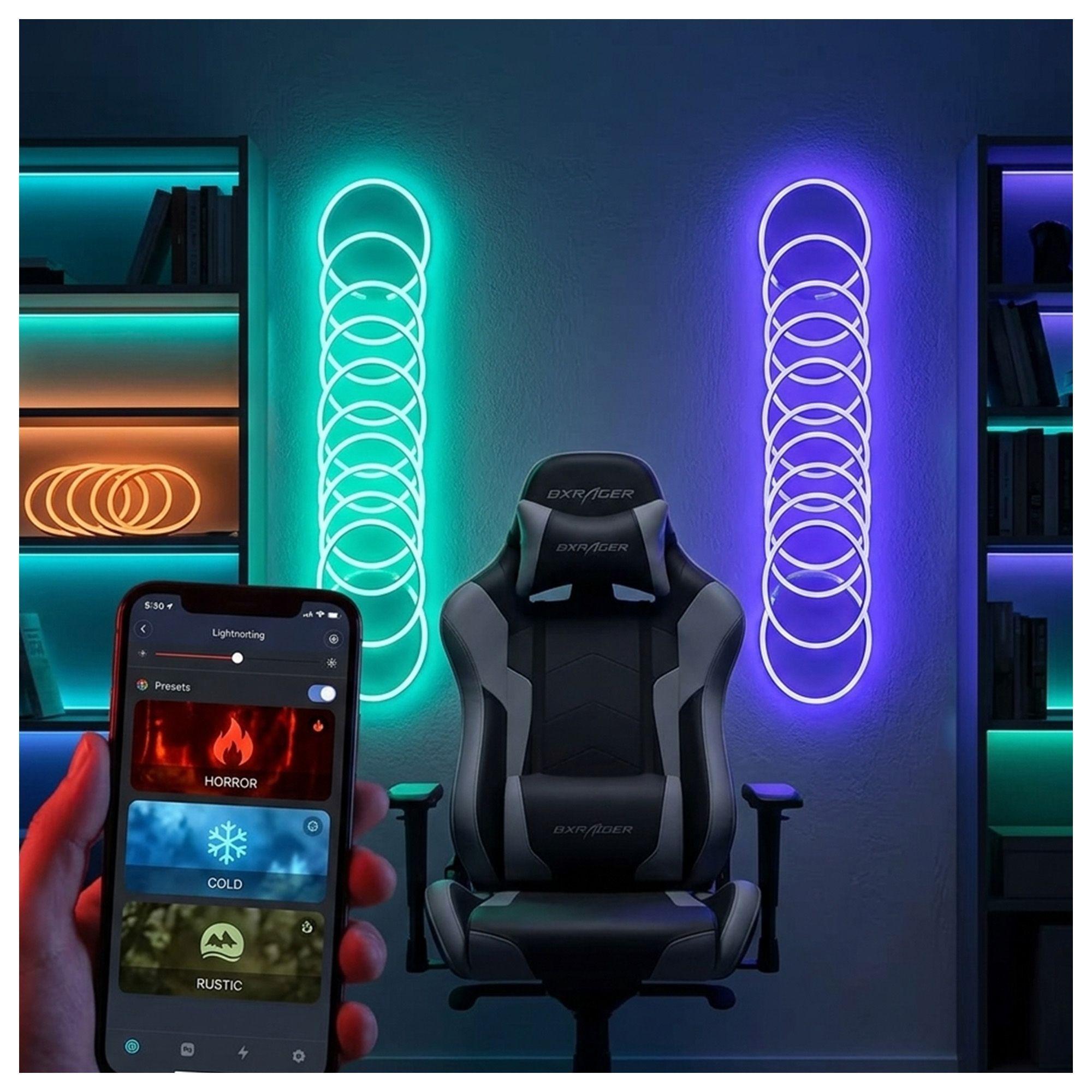 Luces LED Inteligentes RGB WiFi 5 m USB Multicolor-1