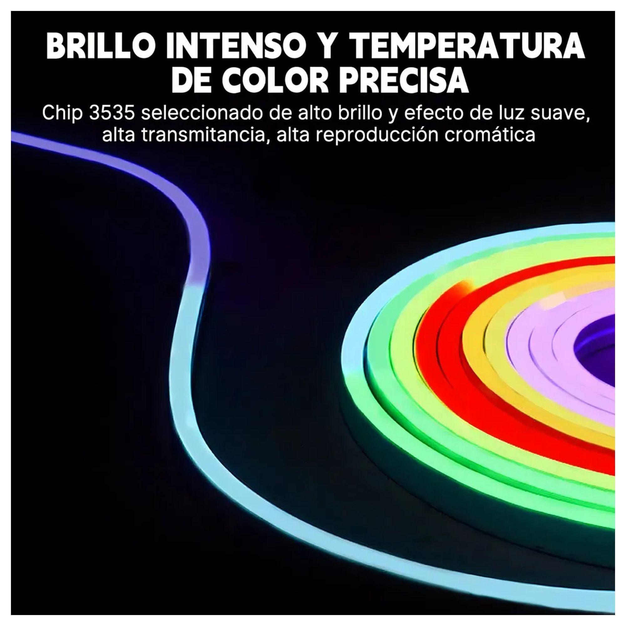 Luces LED Inteligentes RGB WiFi 5 m USB Multicolor-5