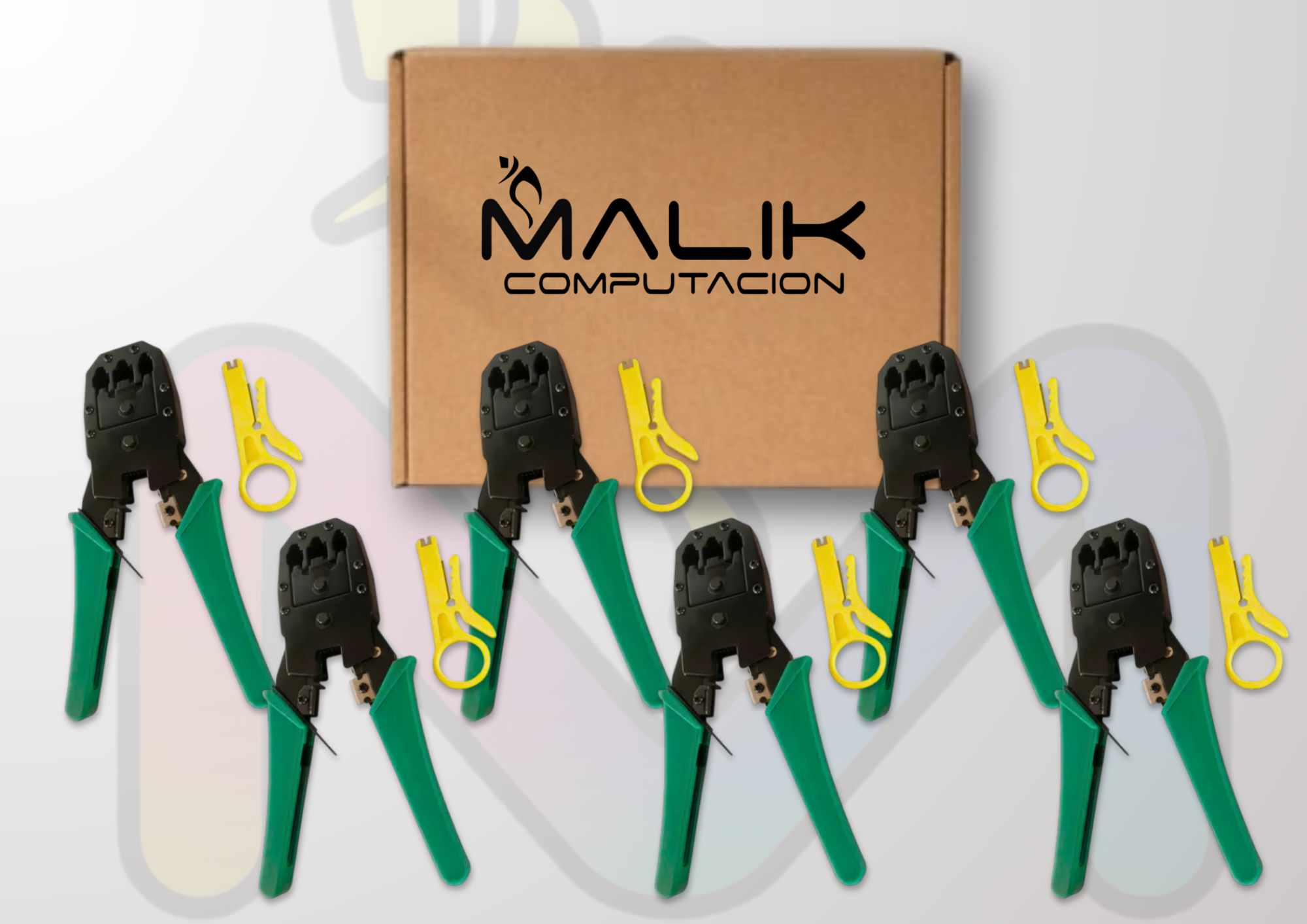 Crimping Pliers Tools RJ45 Pack 6-2