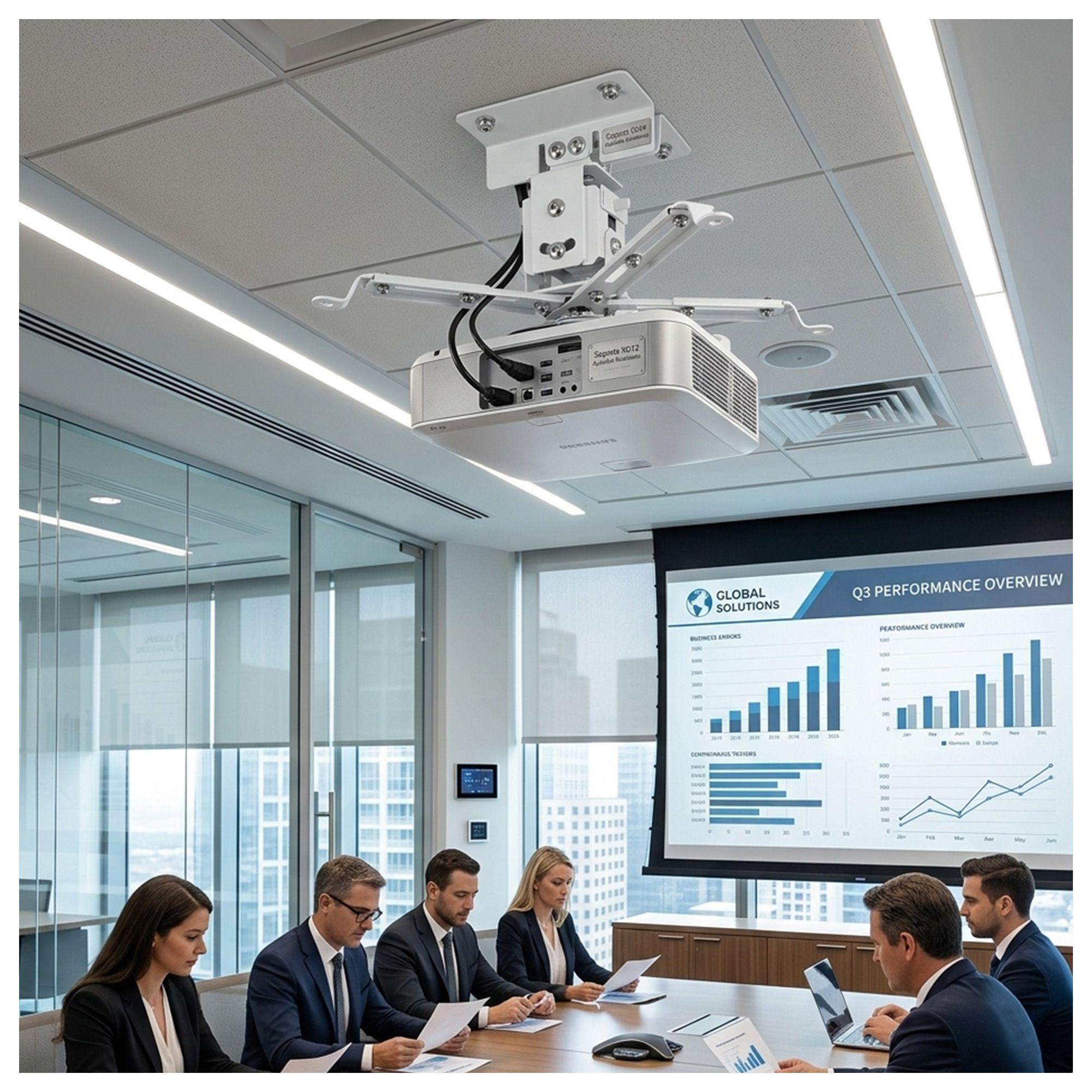 Soporte para Proyector XD12 Ajustable Resistente Techo-2