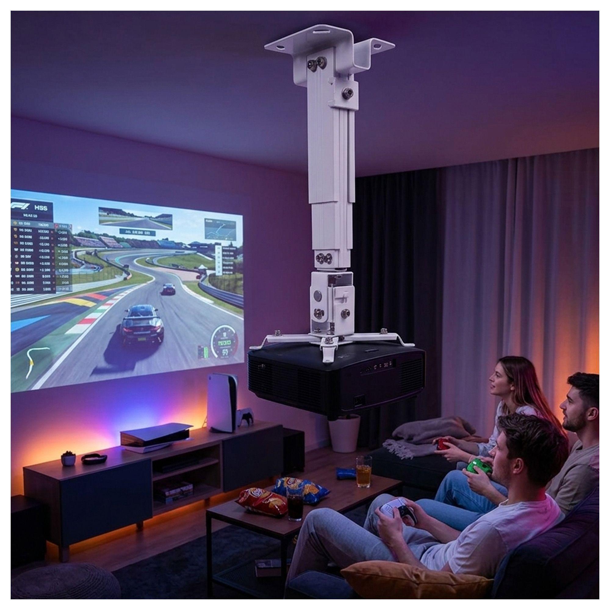 Soporte para Proyector XD12 Ajustable Resistente Techo-3