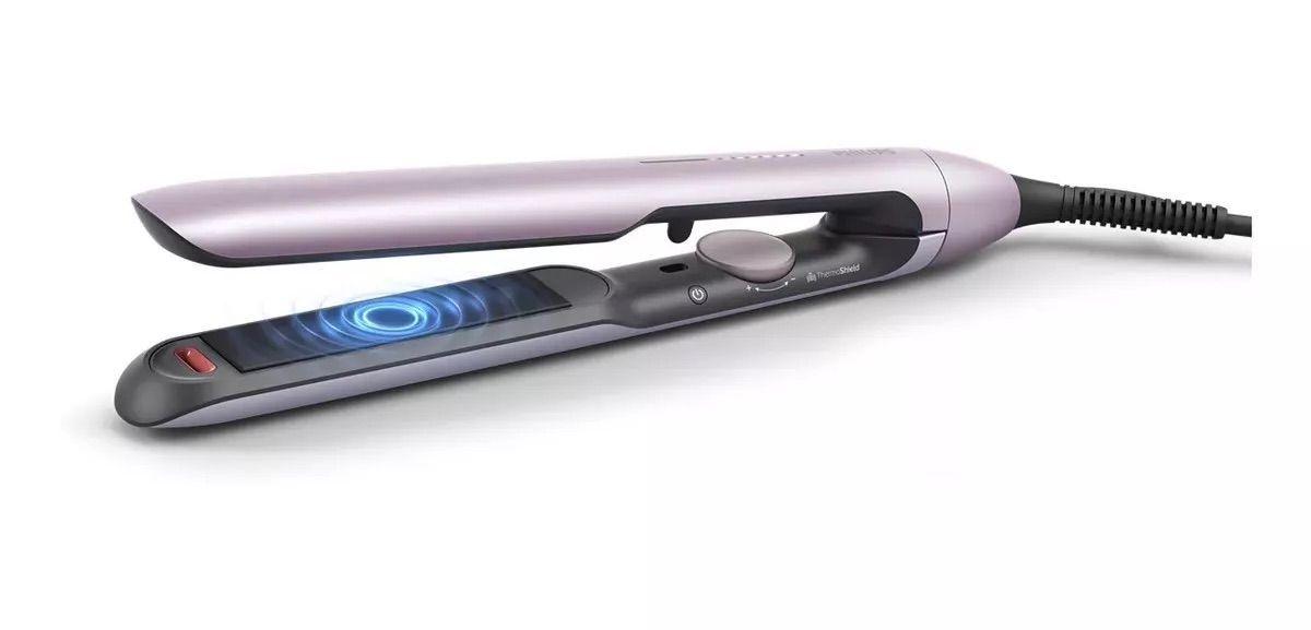 Plancha Para El Cabello Philips Bhs530/00 Color Violeta-0