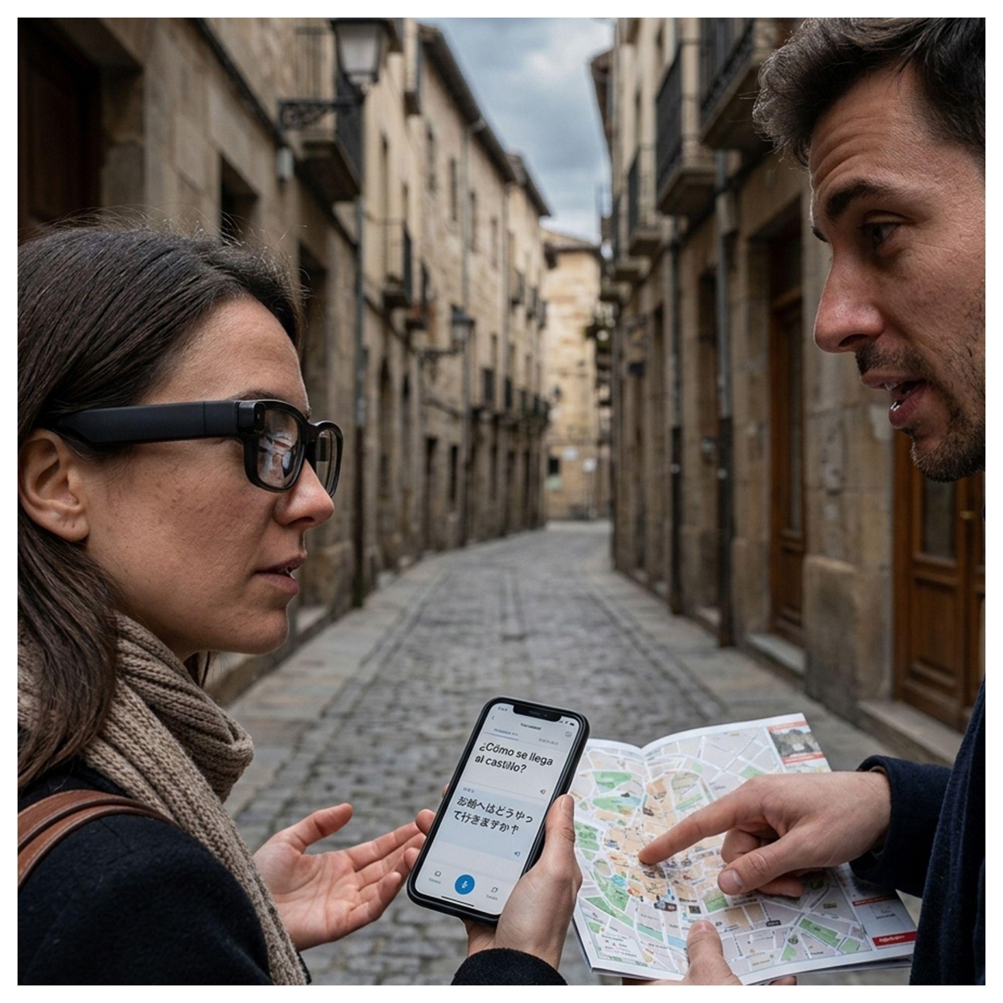 Gafas Inteligentes XV20 con Cámara IA y Video HD Color Negro-2