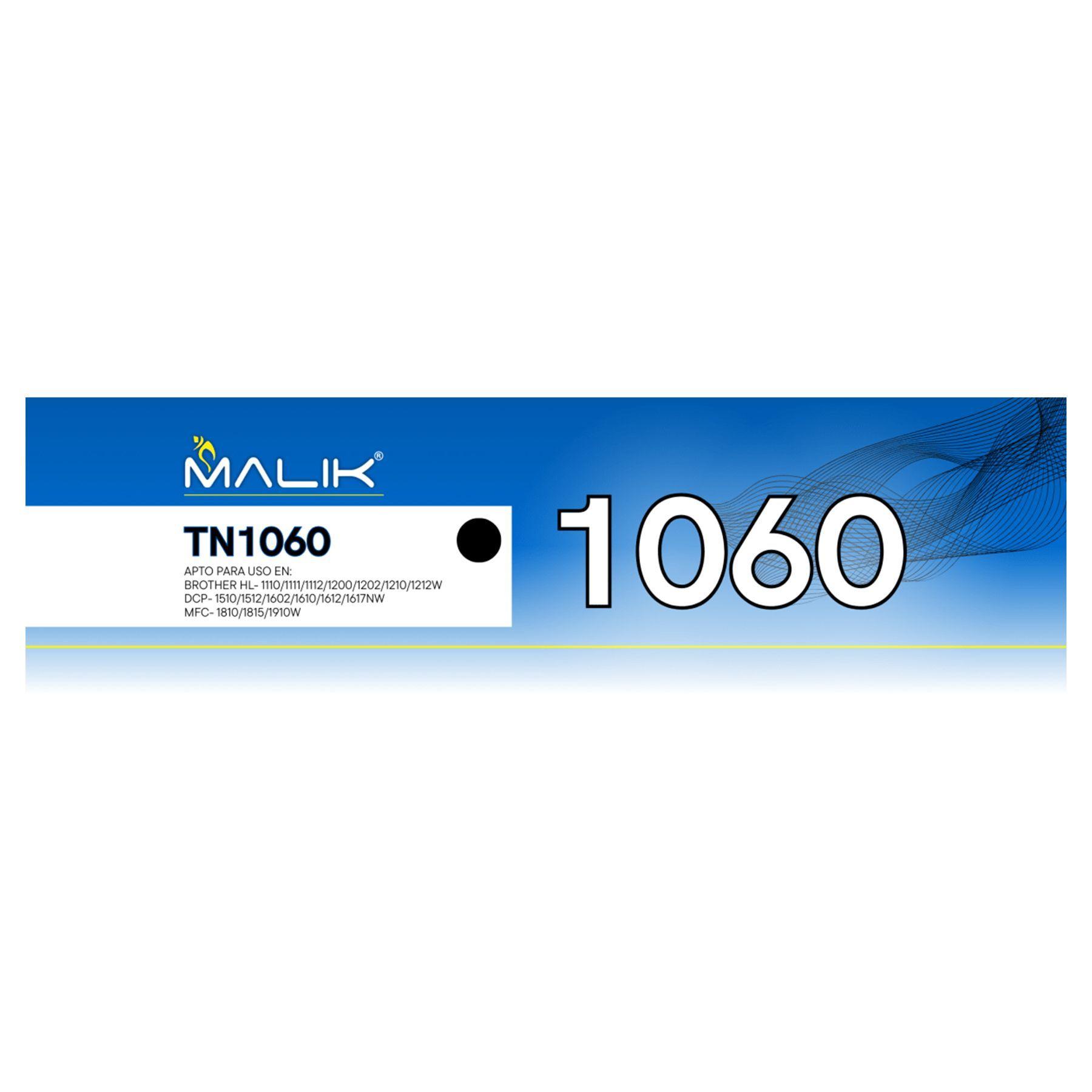 Toner TN-1060 / 1050 negro compatible para Brother DCP-1512R-1