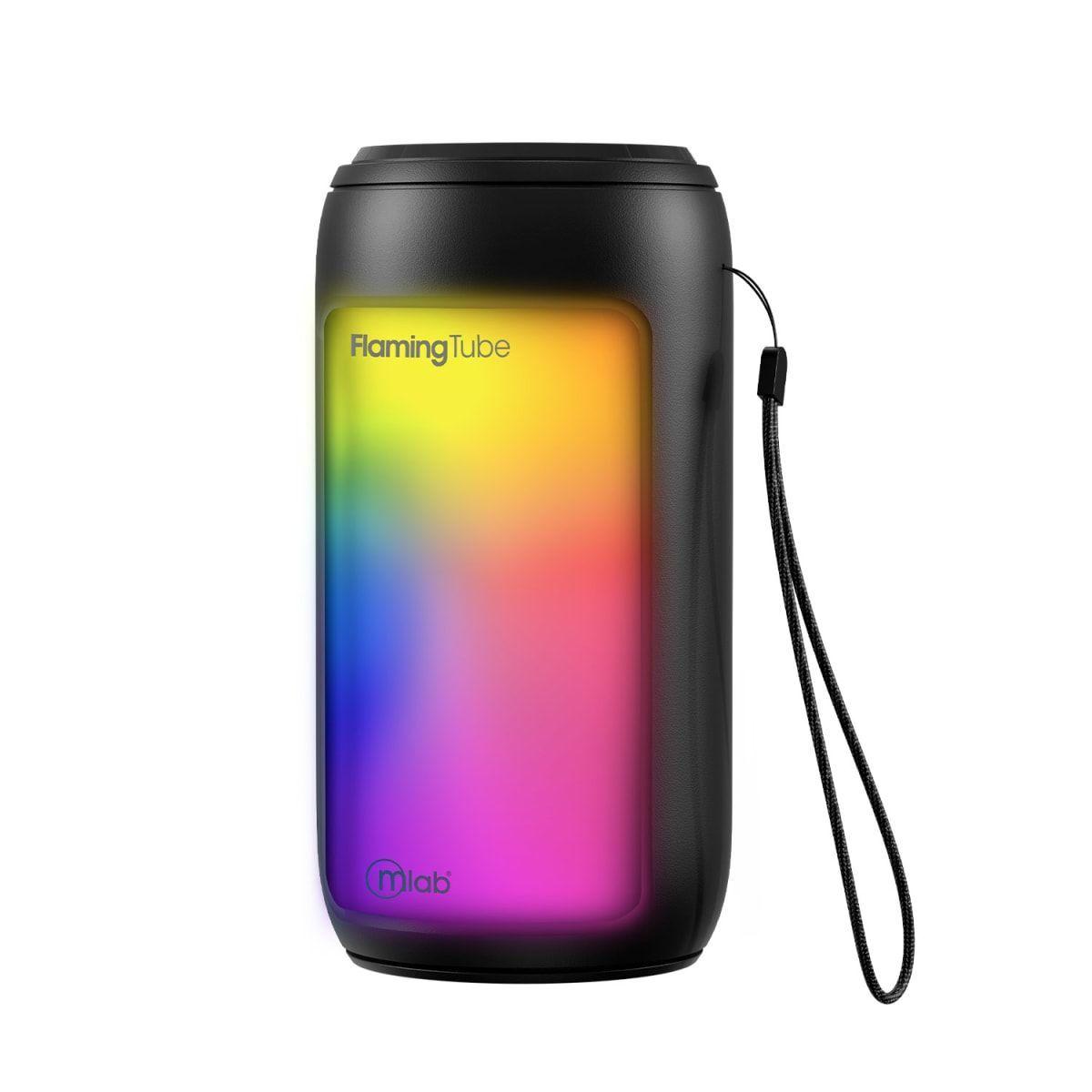 MLAB PARLANTE TWS FLAMING TUBE BASS RGB INALAMBRICO-2