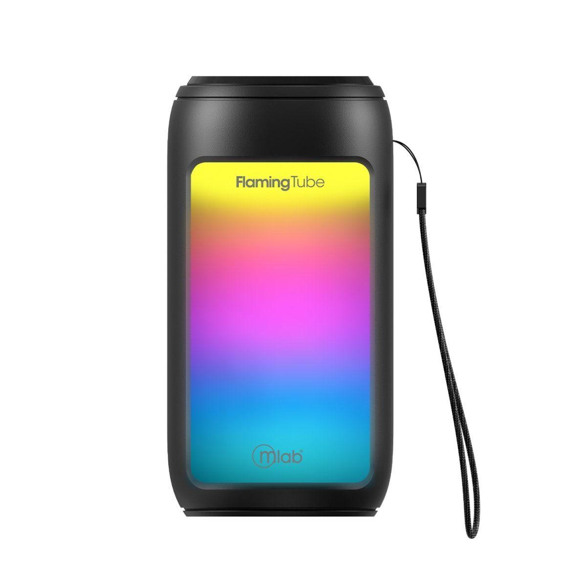 MLAB PARLANTE TWS FLAMING TUBE BASS RGB INALAMBRICO-0