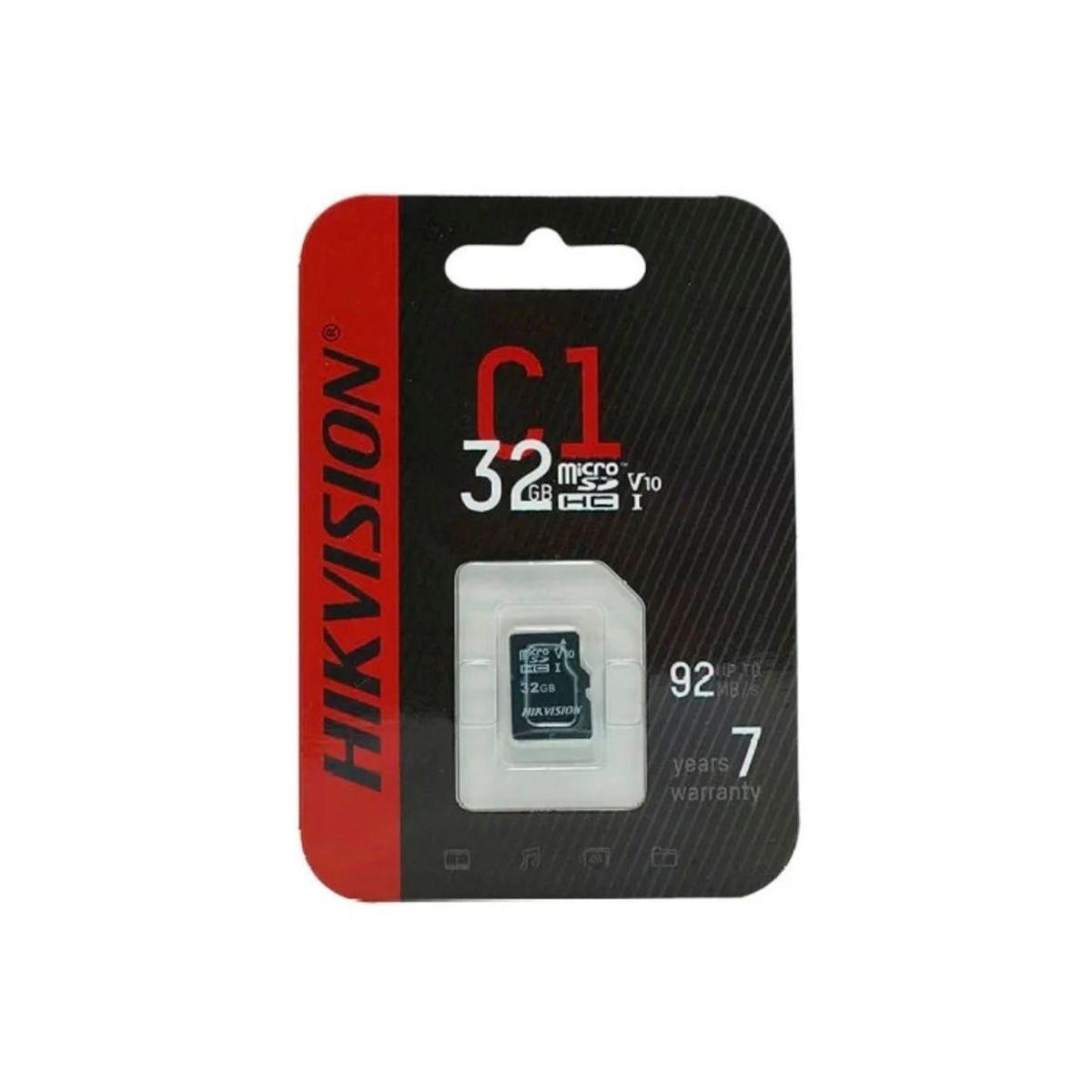 MEMORIA MICRO SHDC 32GB/CLASS 10 HS-TF-C1(STD)/ZAZ01X00 HIKVISION-0