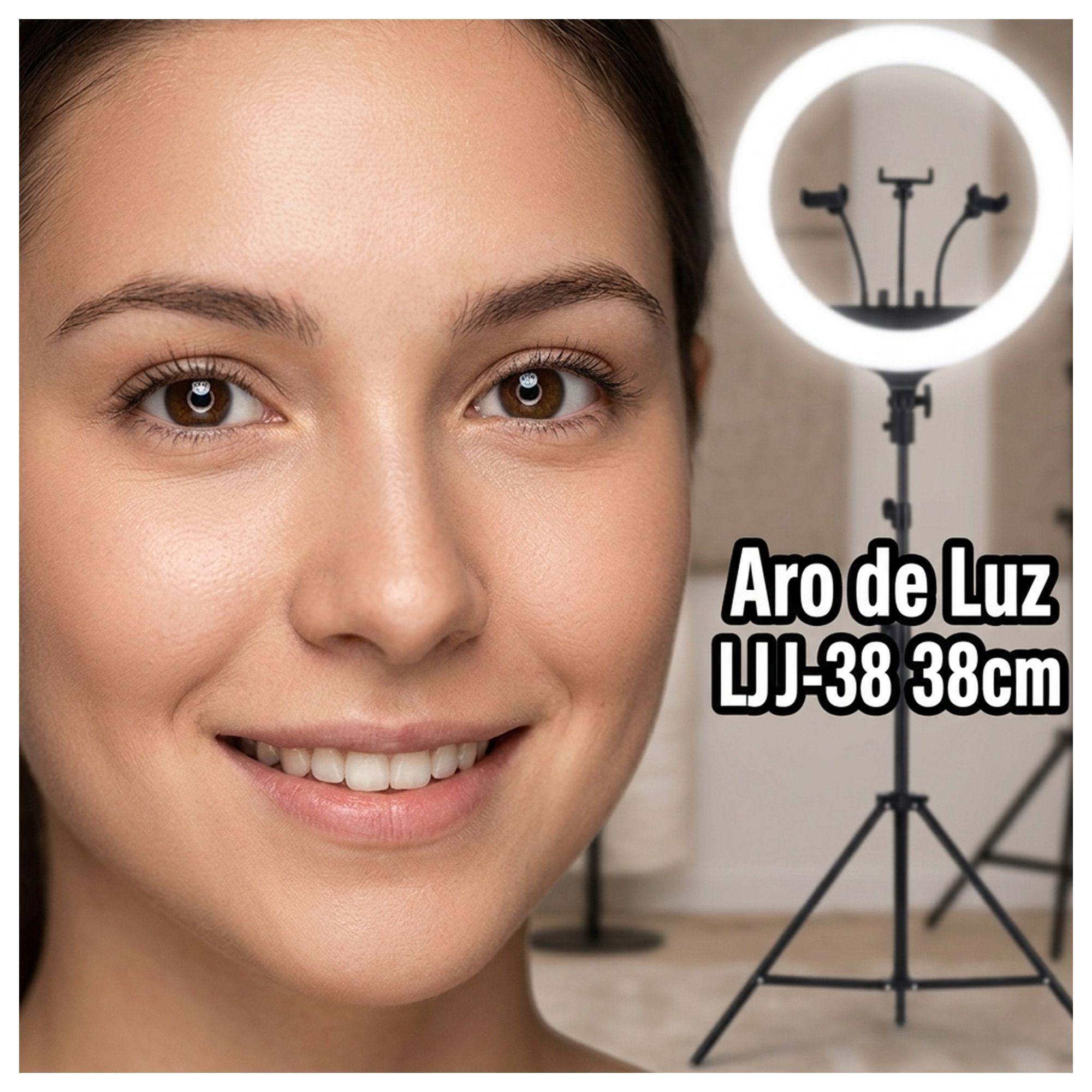 Ring Light LED 38 cm LJJ-38 Kit Profesional-3