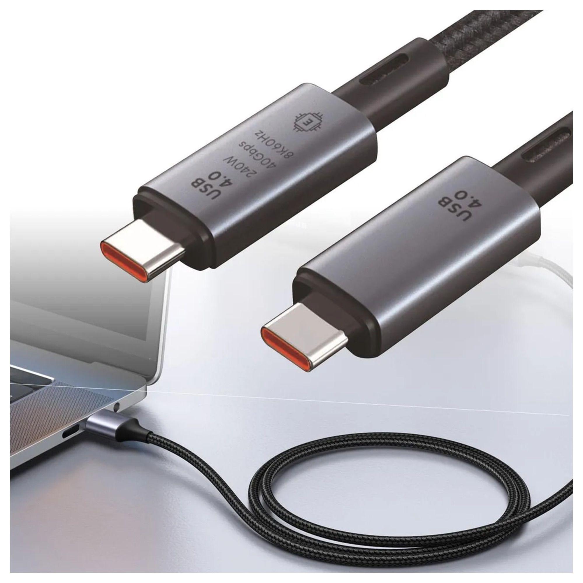Cable Multipropósito USB-C 240W 2m 40Gbps 8K Ultra Rápido-2