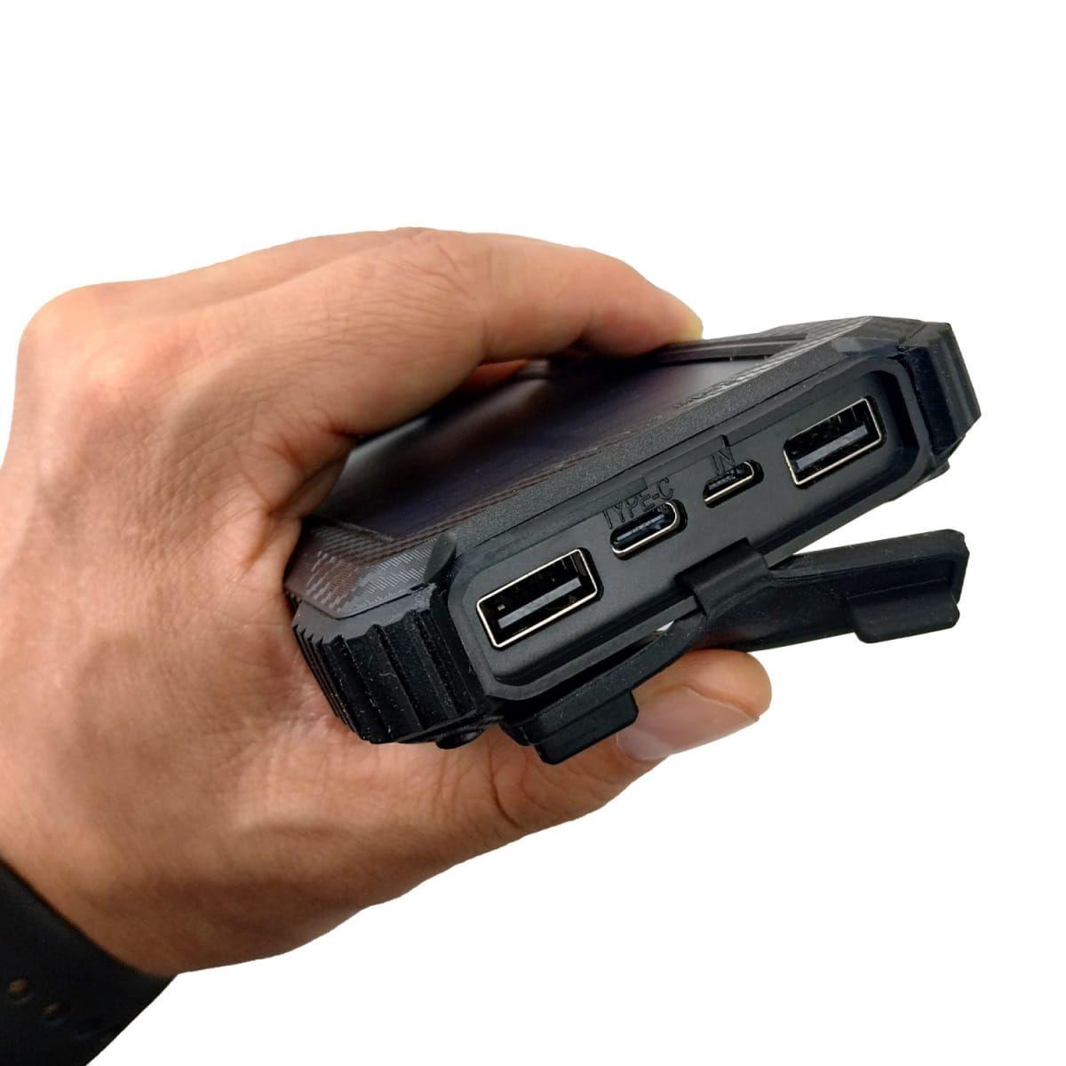 POWERBANK SOLAR 10.000mAh ENERGY SOLAR LIGHT 5 EN 1 MLAB-6