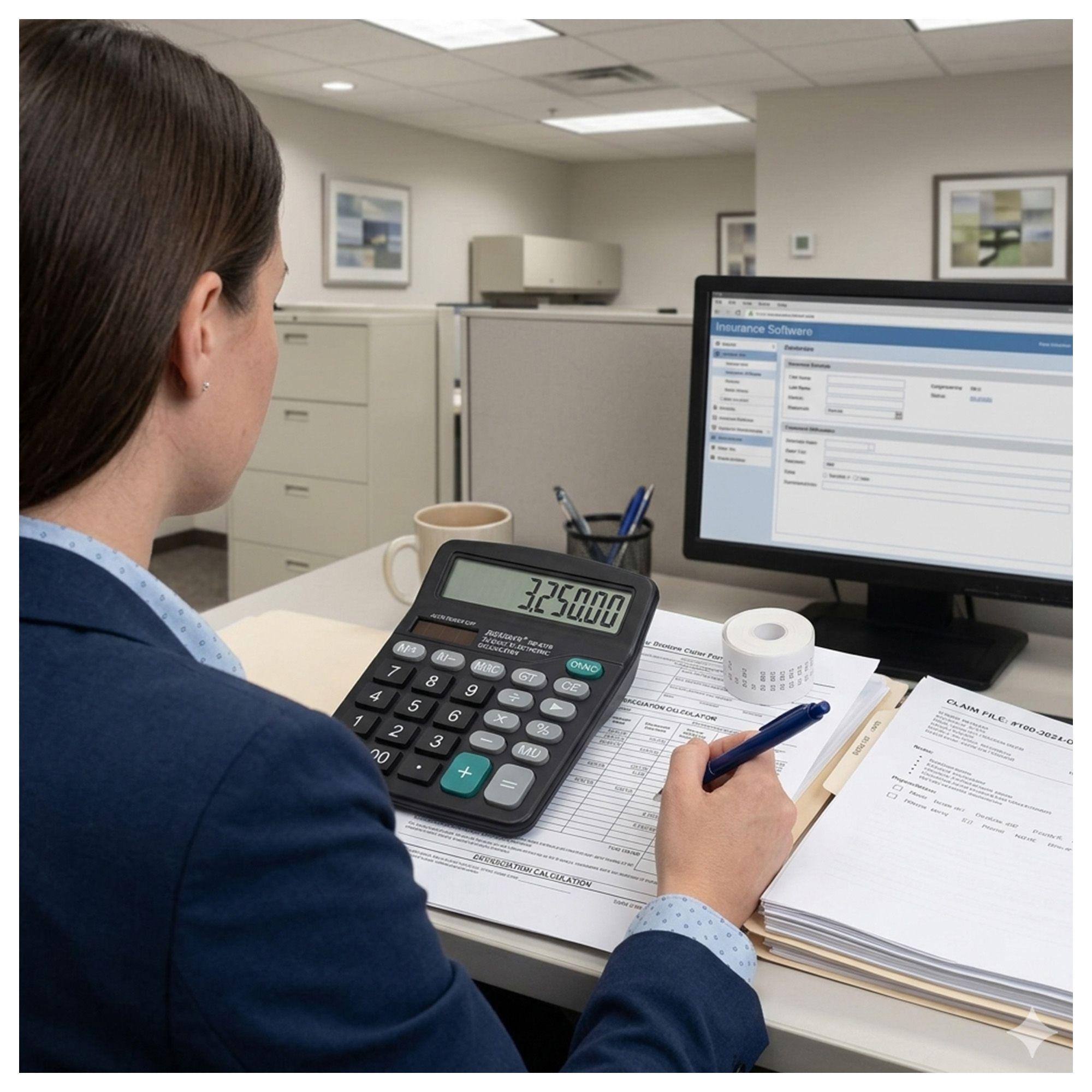 Pack 3 Calculadora RB-837B 12 Dígitos para Uso en Oficina-3