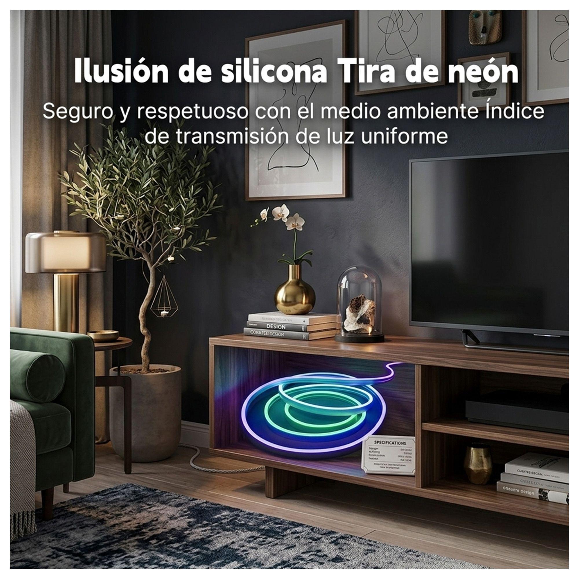 Tira LED RGB WiFi 5 m USB Control App Iluminación-3