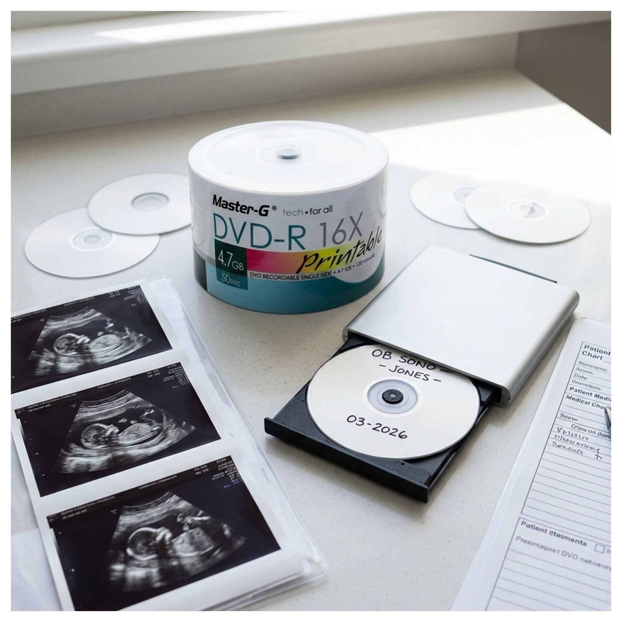 Dvd-r Master-g 16x Imprimible Pack 50 Unidades 4.7gb Nuevo-3