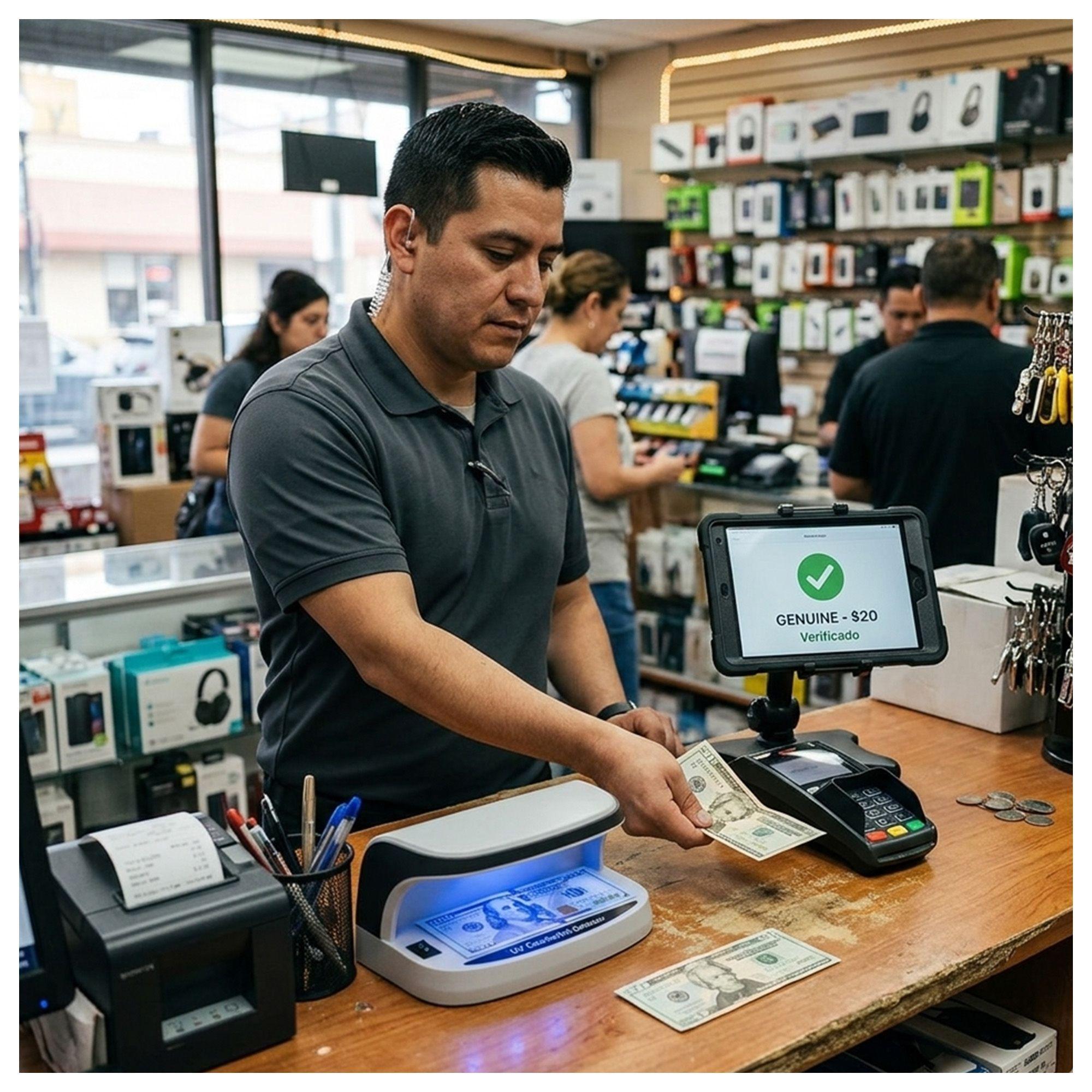 Detector AL-09: Billetes Falsos Sin Cables-3