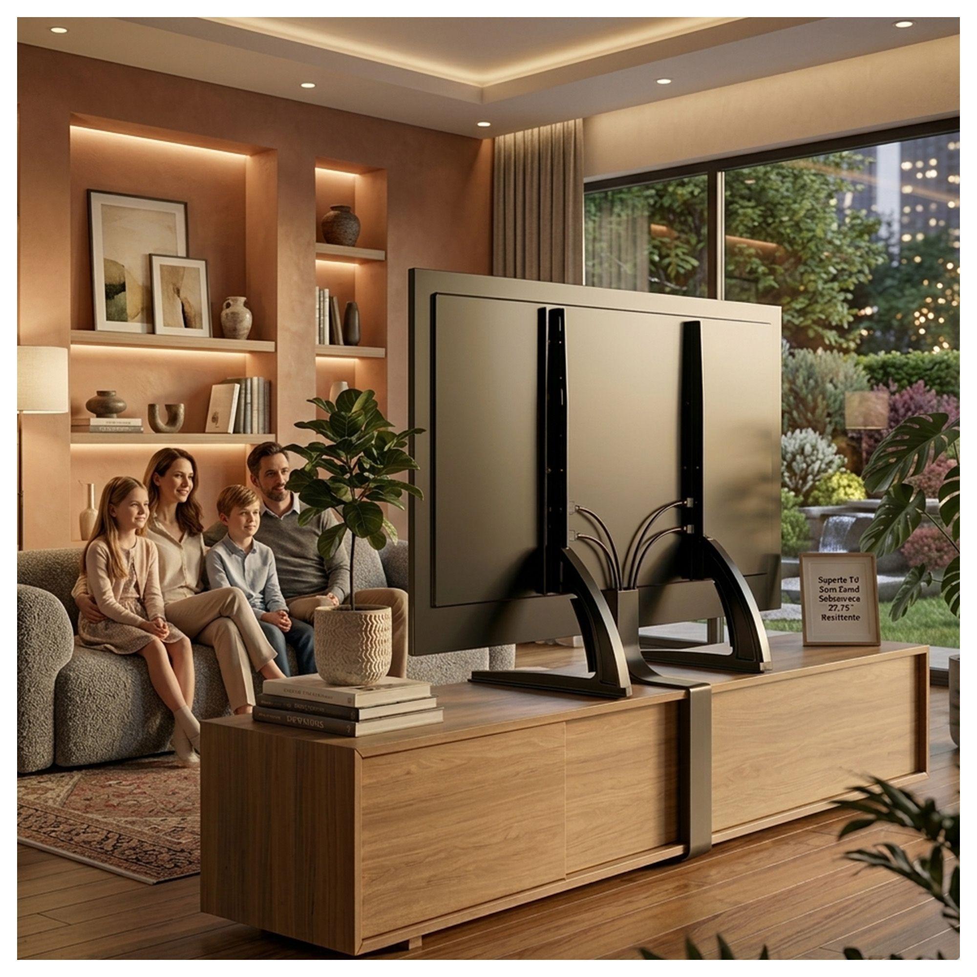 Soporte Stand Sobremesa Reforzado TV 37-75"-3