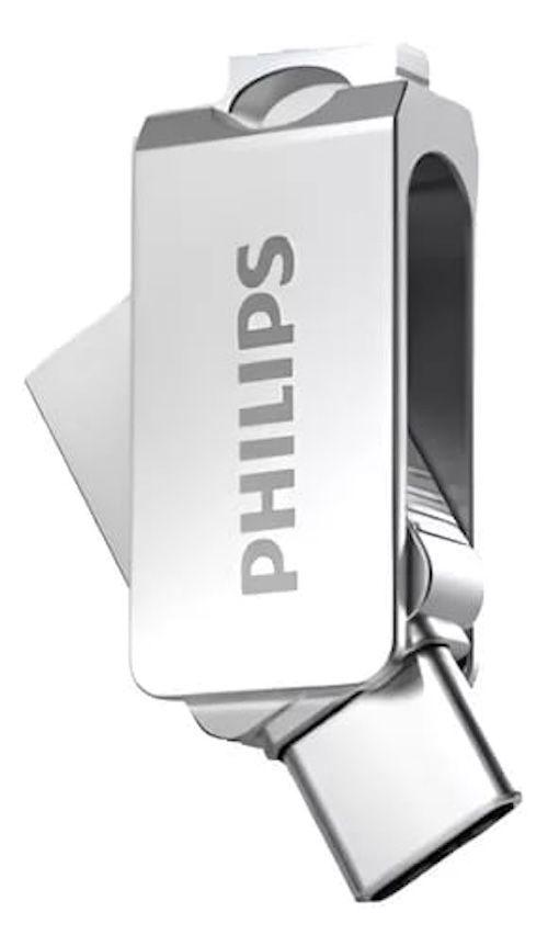 PENDRIVE PHILIPS 2 en 1 TYPE C 3.2 (64GB)-0