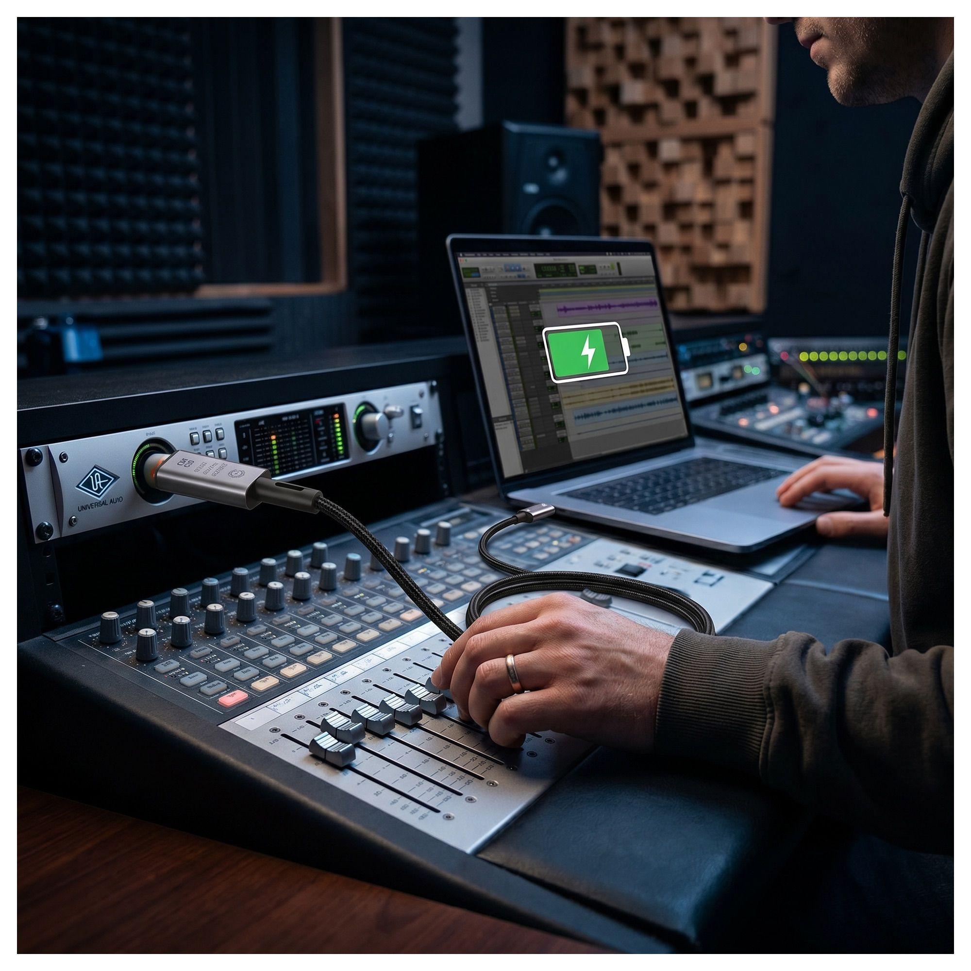 Cable de Carga Ultra Rápida Tipo C 240W 2m 8K Video-4