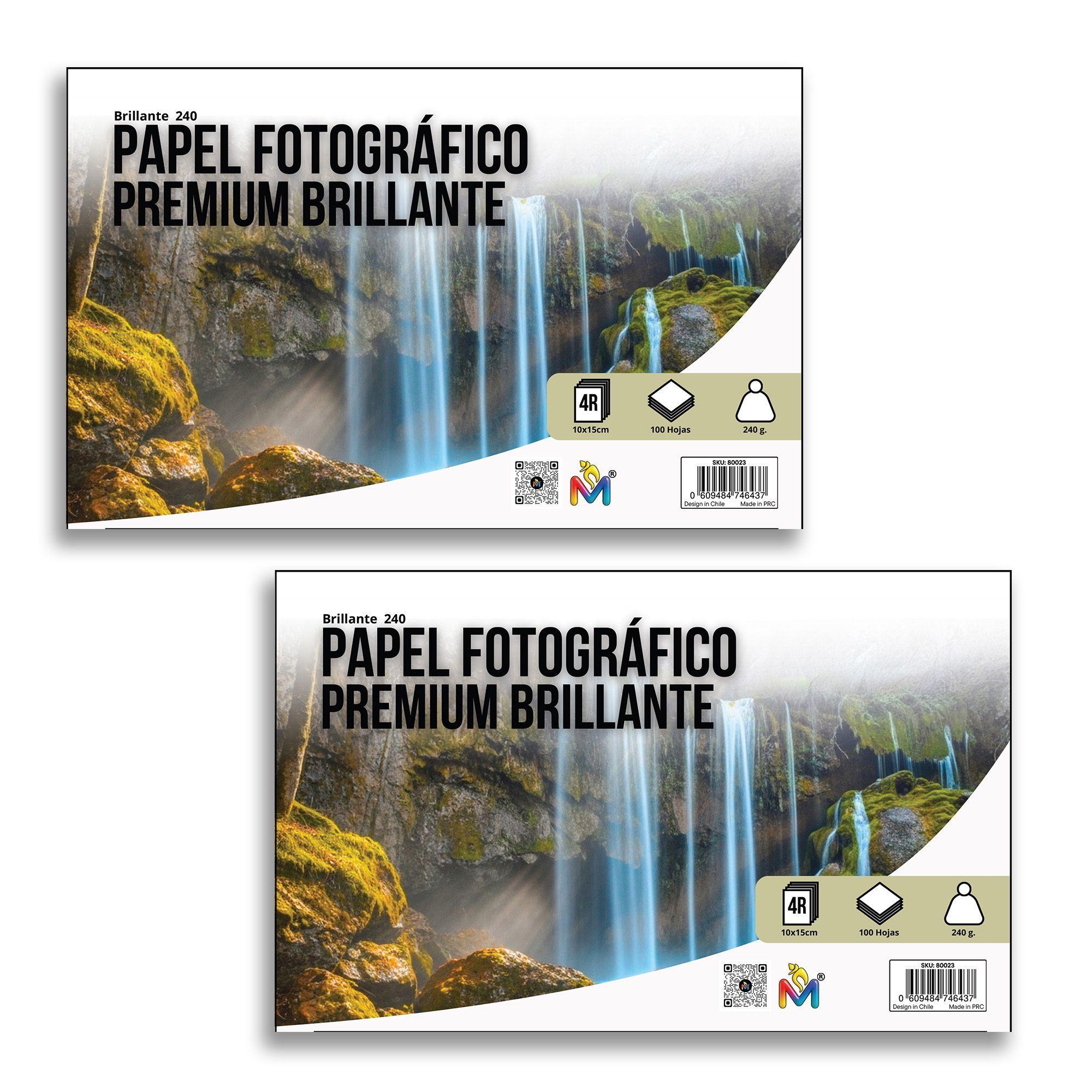 2x Papel Foto 10x15 240g - 200 Hojas Ultra Pesado Premium-2