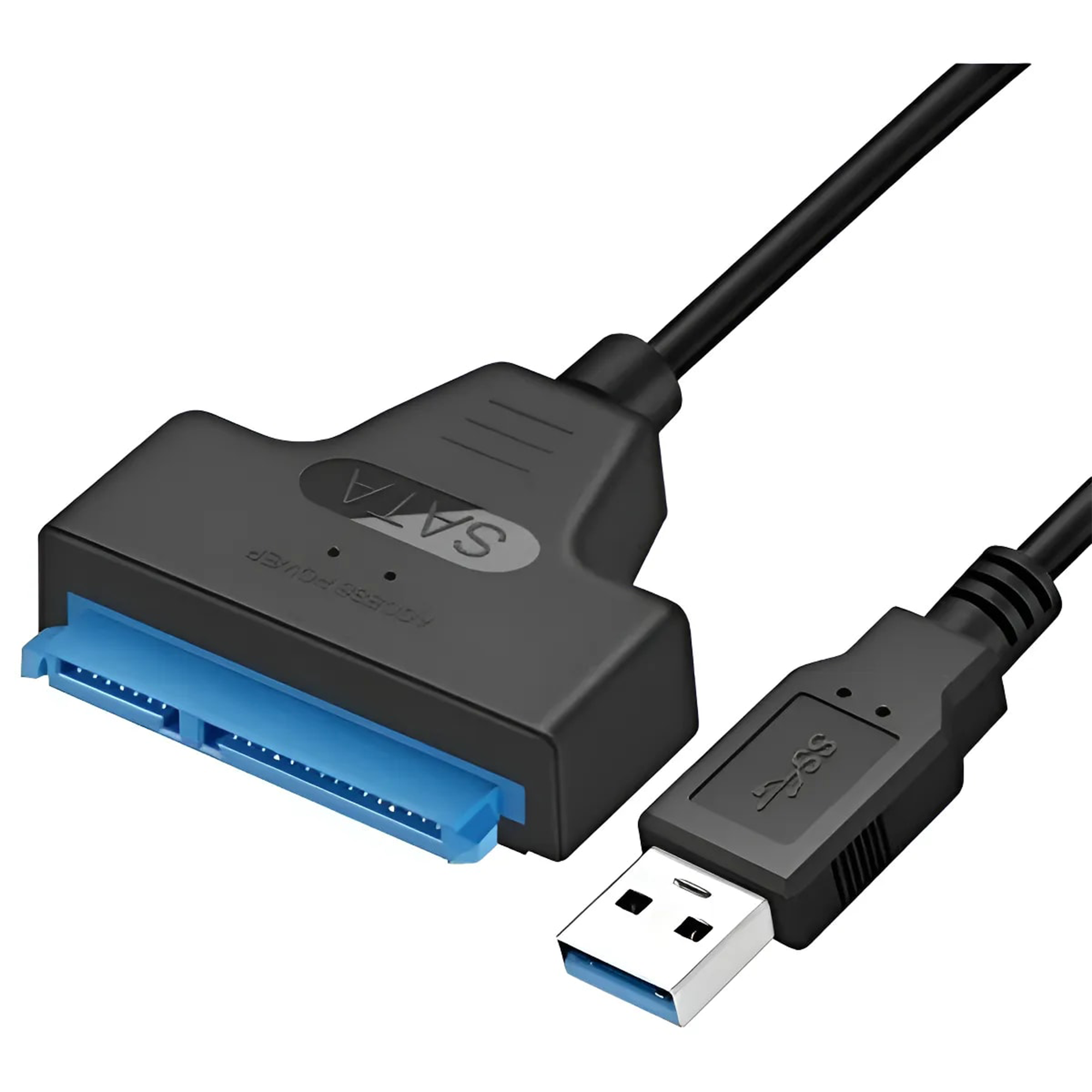 Convertidor SATA a USB 3.0 para Disco Duro Portátil a PC-7
