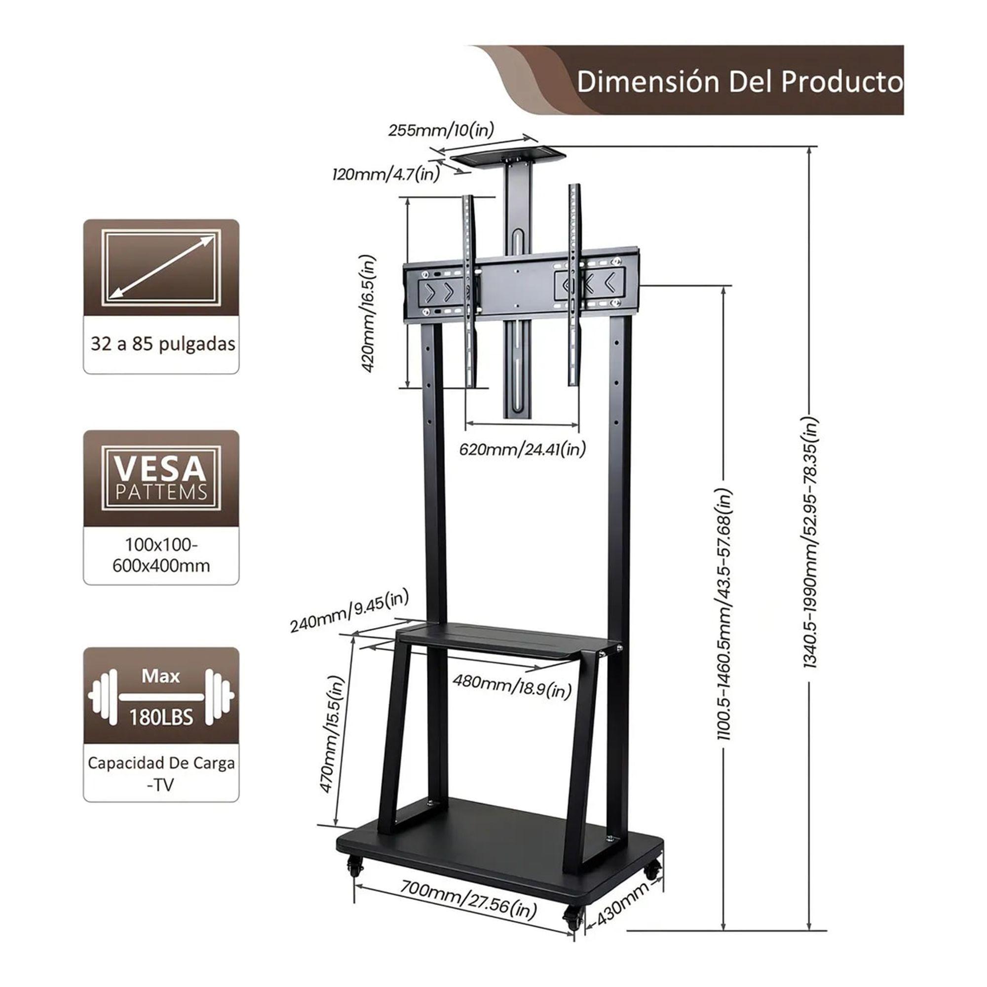Soporte de Ruedas para Pantalla 32-75" 1700-5