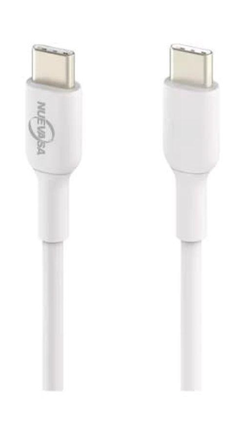 CABLE TIPO C A TIPO C NVS 247 60W 1MT Pack 10-2