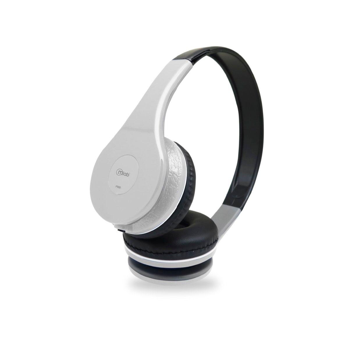 MICROLAB AUDIFONO CON MICROFONO P900 BLANCO-0