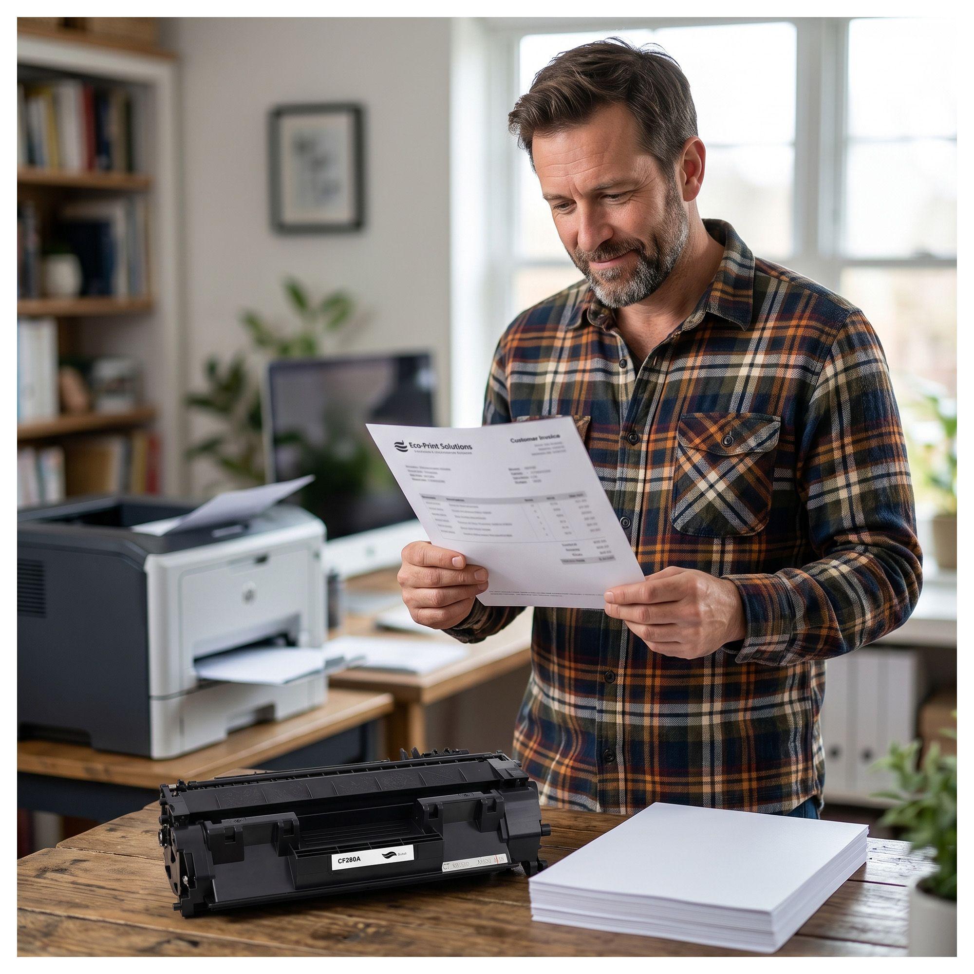 Toner compatible para Hp 80A Negro CF280A Laserjet Pro M425-6