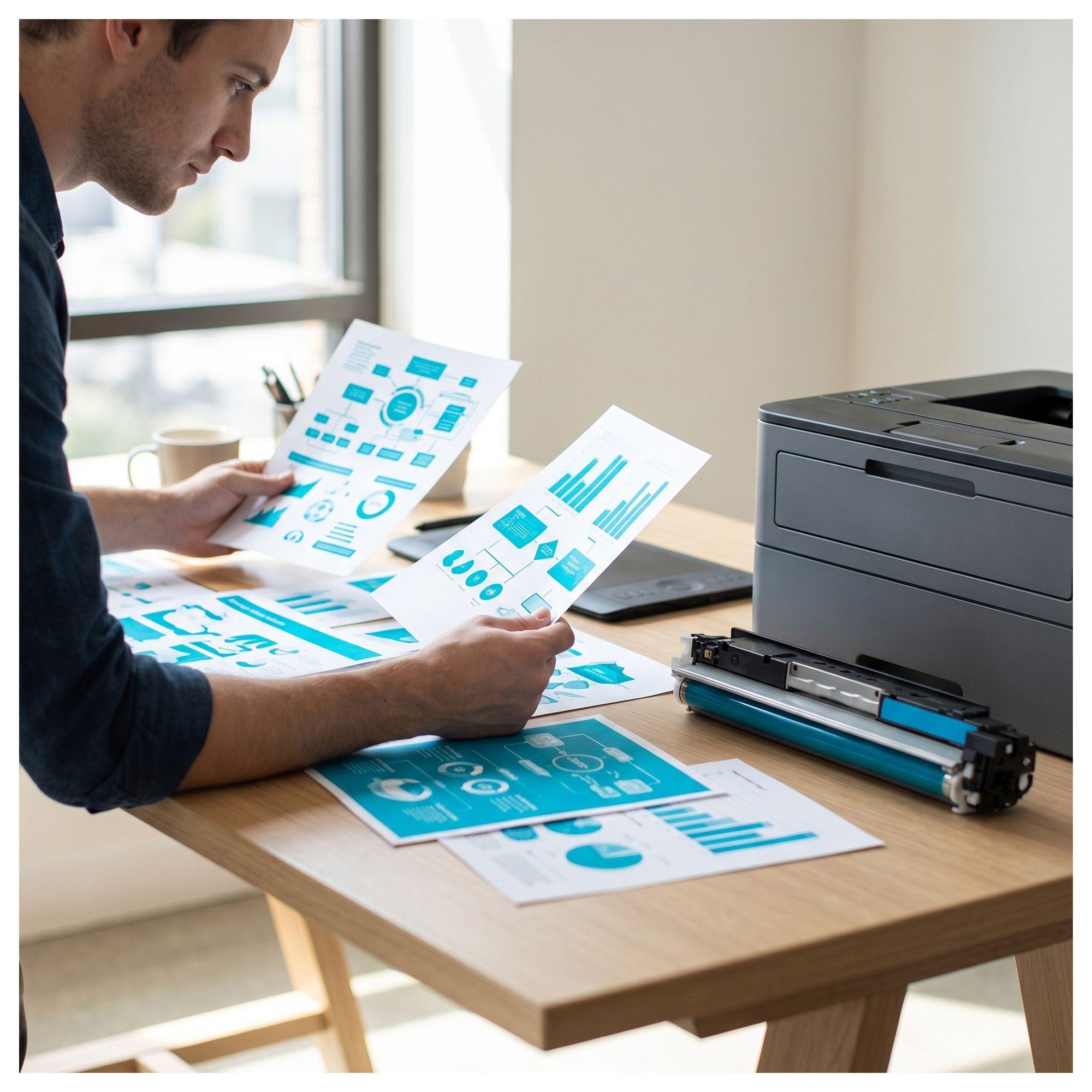 Toner compatible para Hp 126A Cyan CF351A Laserjet Pro M176N-2
