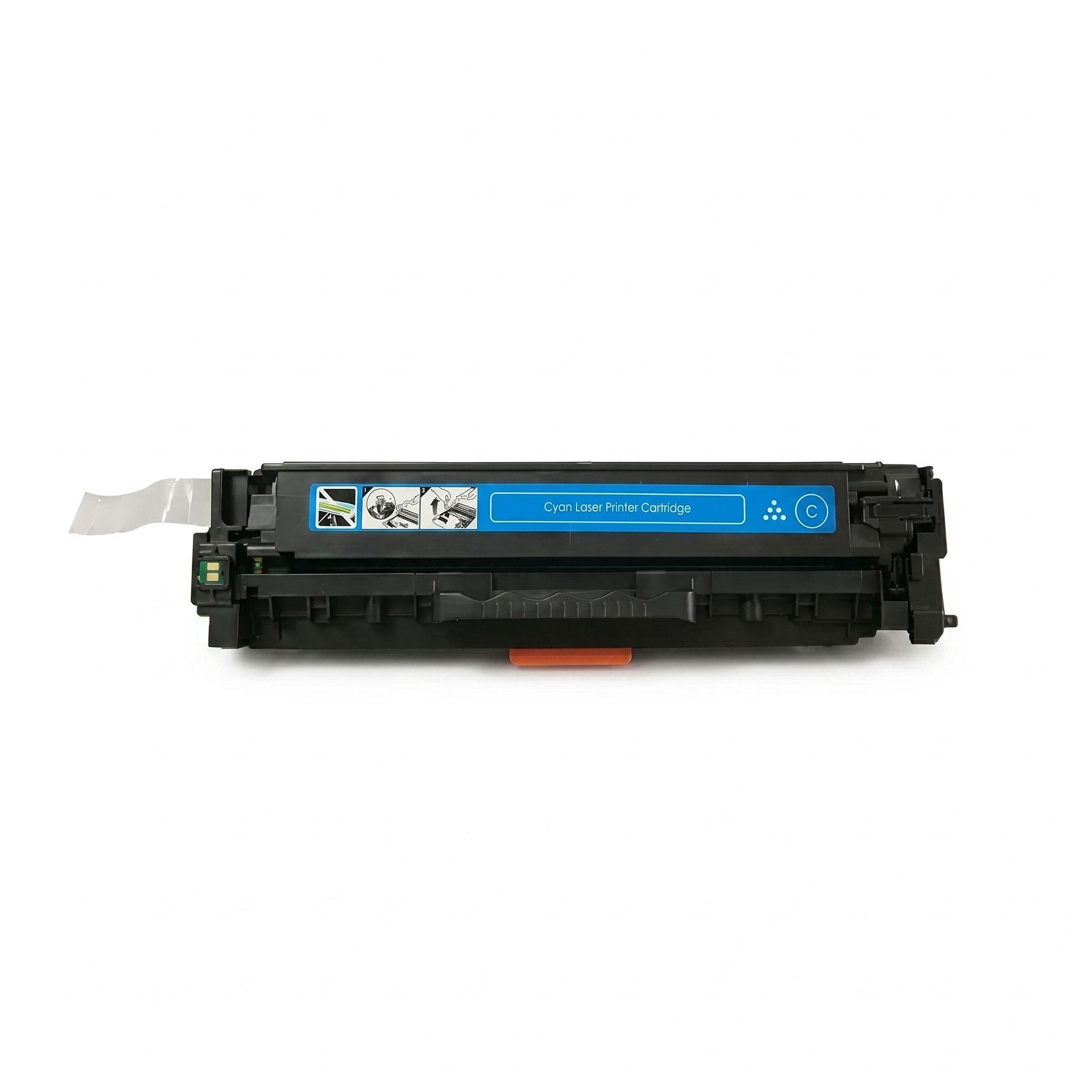 Toner compatible para Hp 125A Cyan CF211 Laserjet Pro 200 M251NW-0