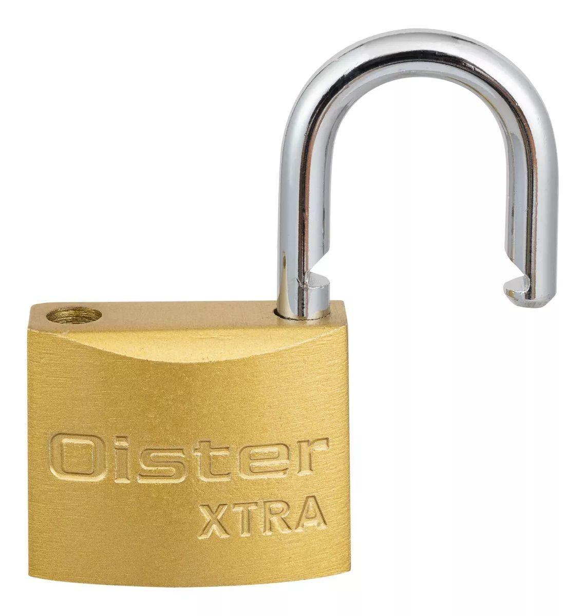 Candado Oister Xtra 40mm En Caja pack 6-1