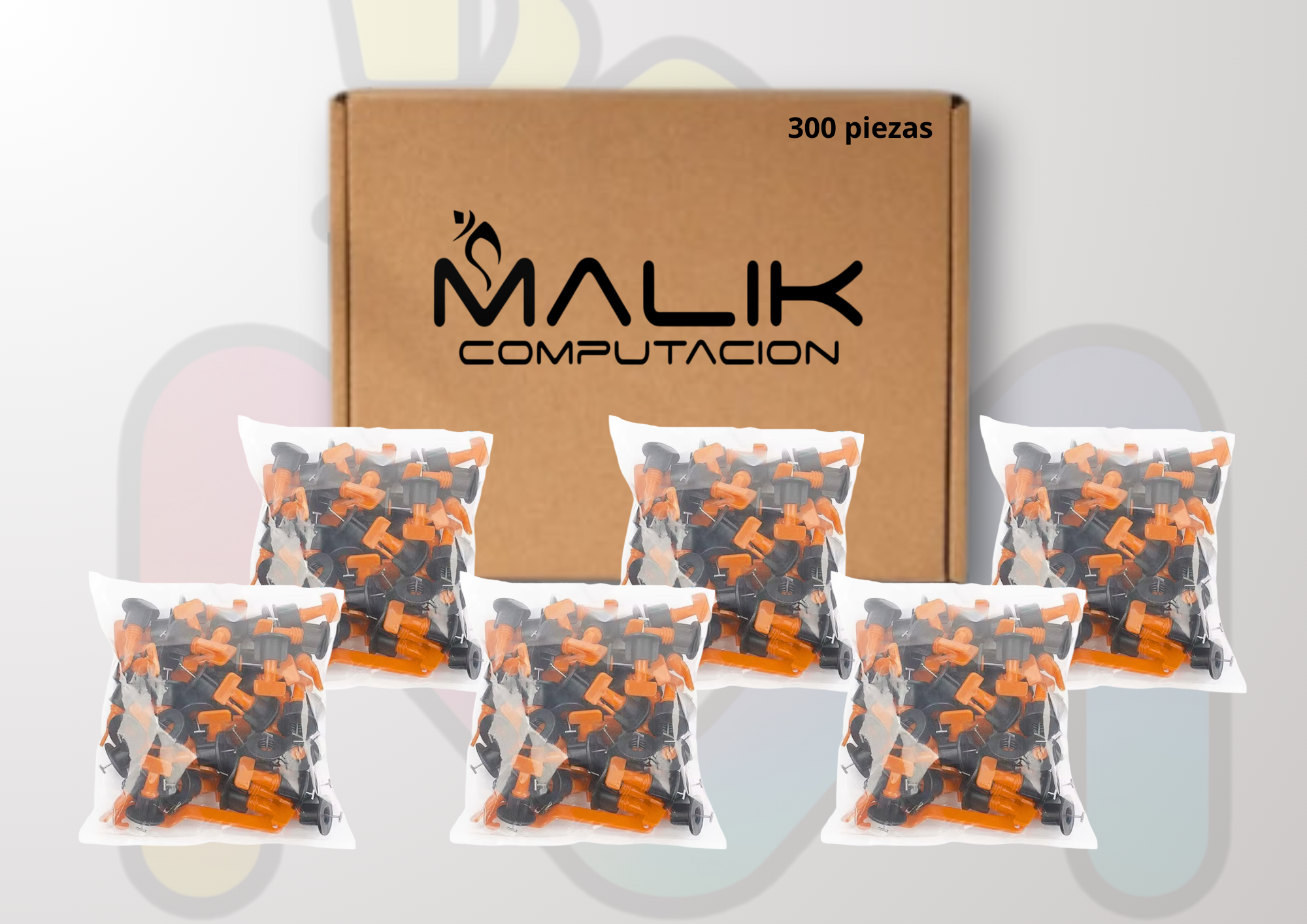 Reusable Ceramic Tile Leveling Spacers - 50-Pack Kit Pack 6-2