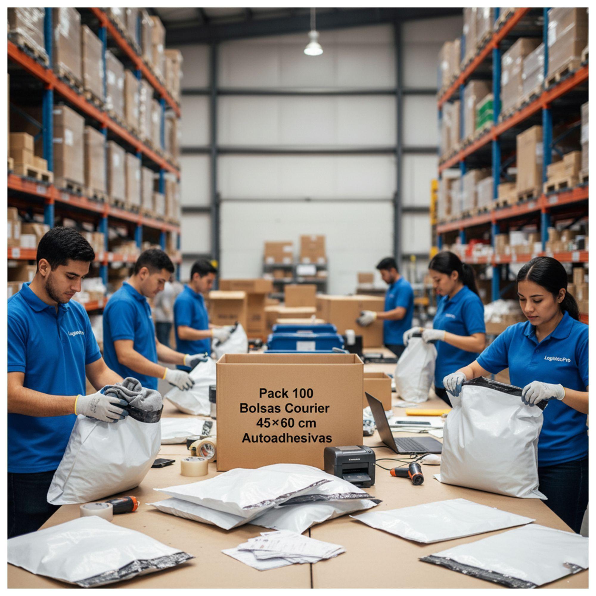 Pack 100 Bolsas Courier 45x60 cm Autoadhesivas-3