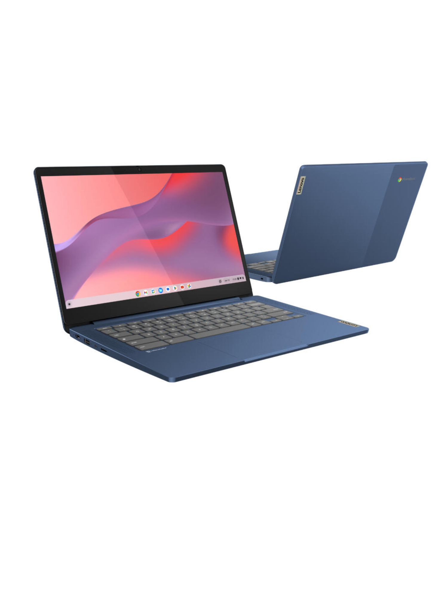 Chromebook Lenovo Slim 3 Touch 8Núcleos 128GB 4GB 14 ABYSS BLUE Reacondicionado-2
