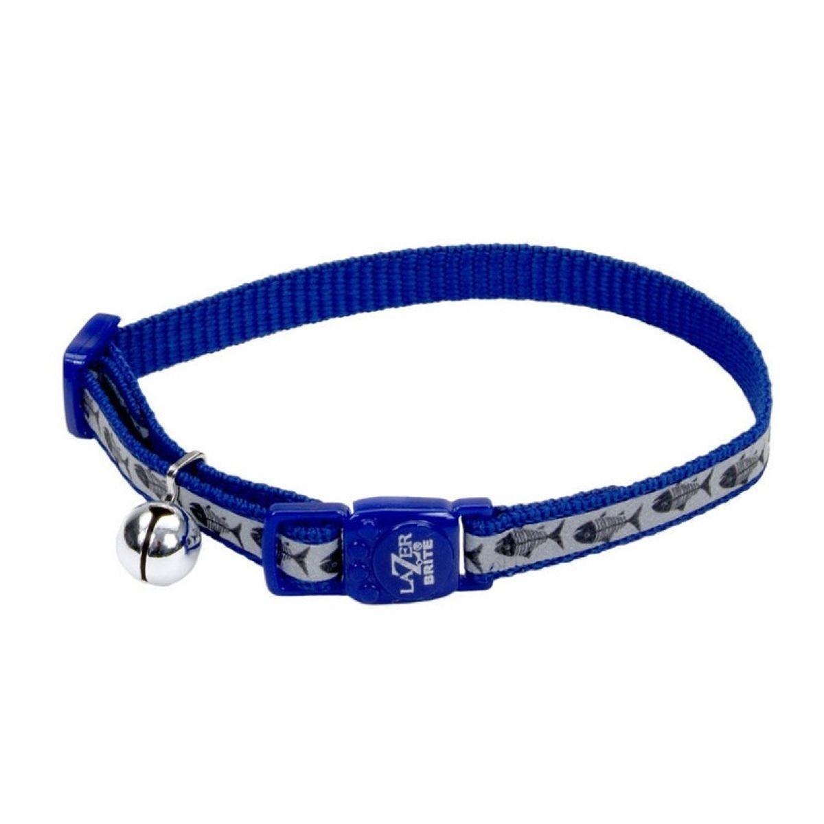 Collar Anti Ahorque Lazer Brite Gato Coastal-17
