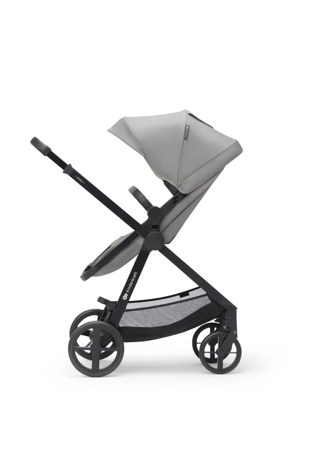 Coche Travel System Newly 3en1 Gris + Base Isofix-2
