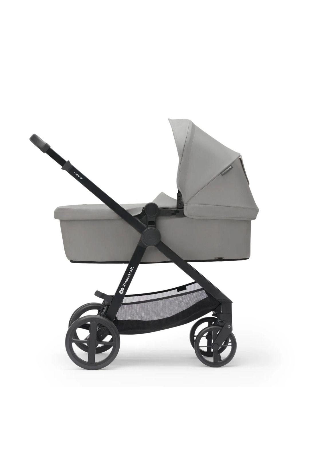 Coche Travel System Newly 3en1 Gris + Base Isofix-3
