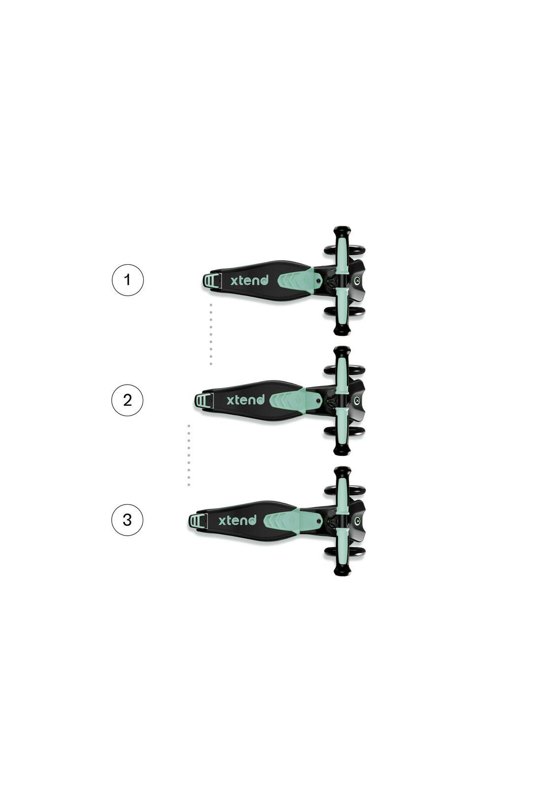 XTend Ride-On 3 en 1 Verde Agua-3